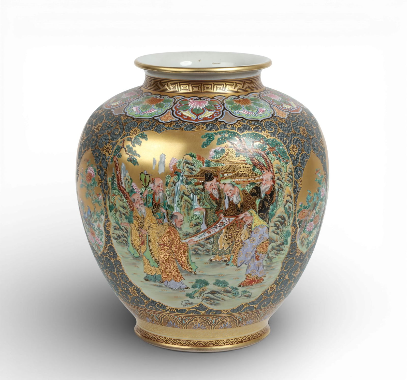 A large Japanese Satsuma vase (1 of 5)