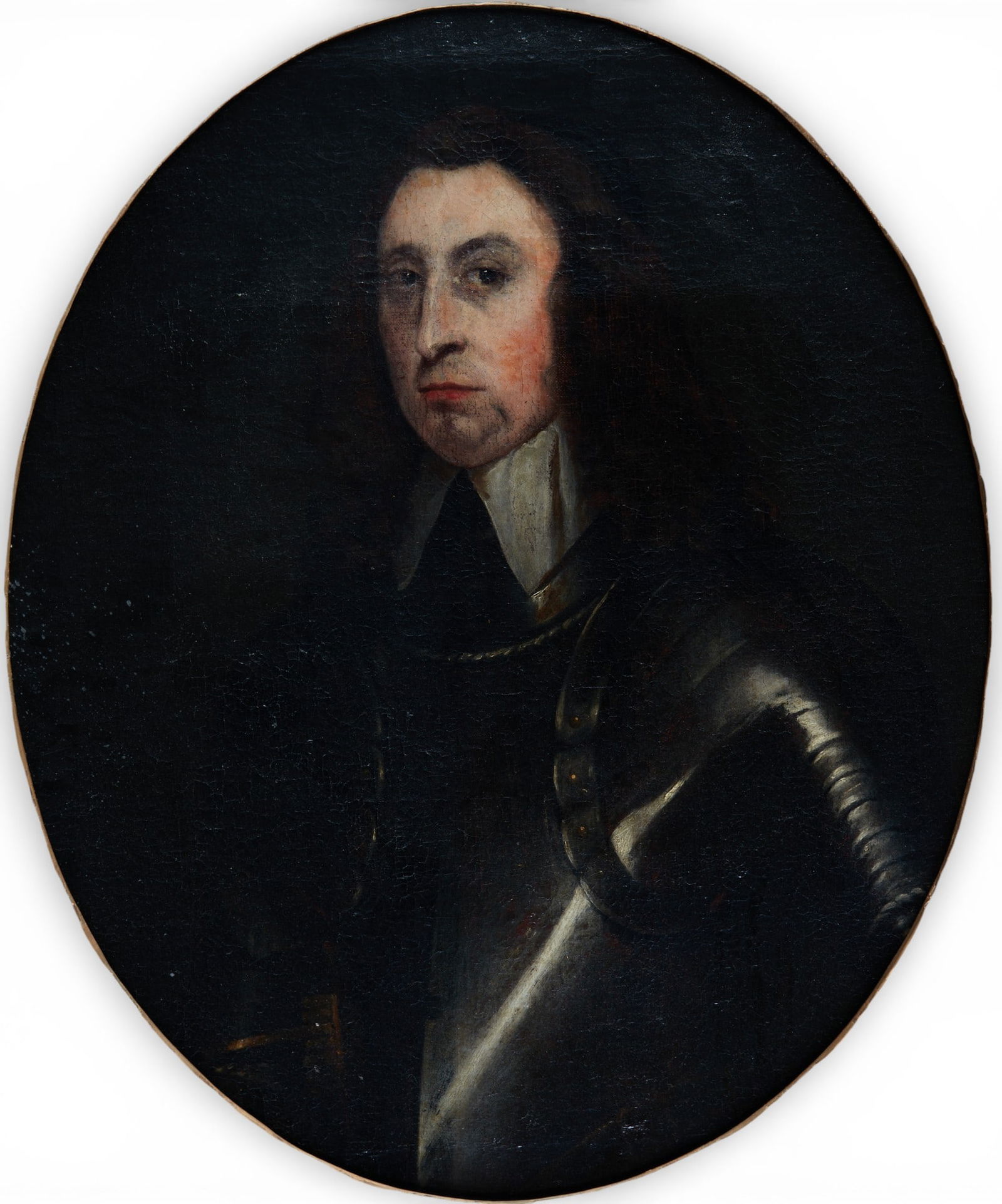 German School (18th century), Portrait of an Officer, oil on canvas, 30 x 25 in (76 x 64cm) (1 of 4)