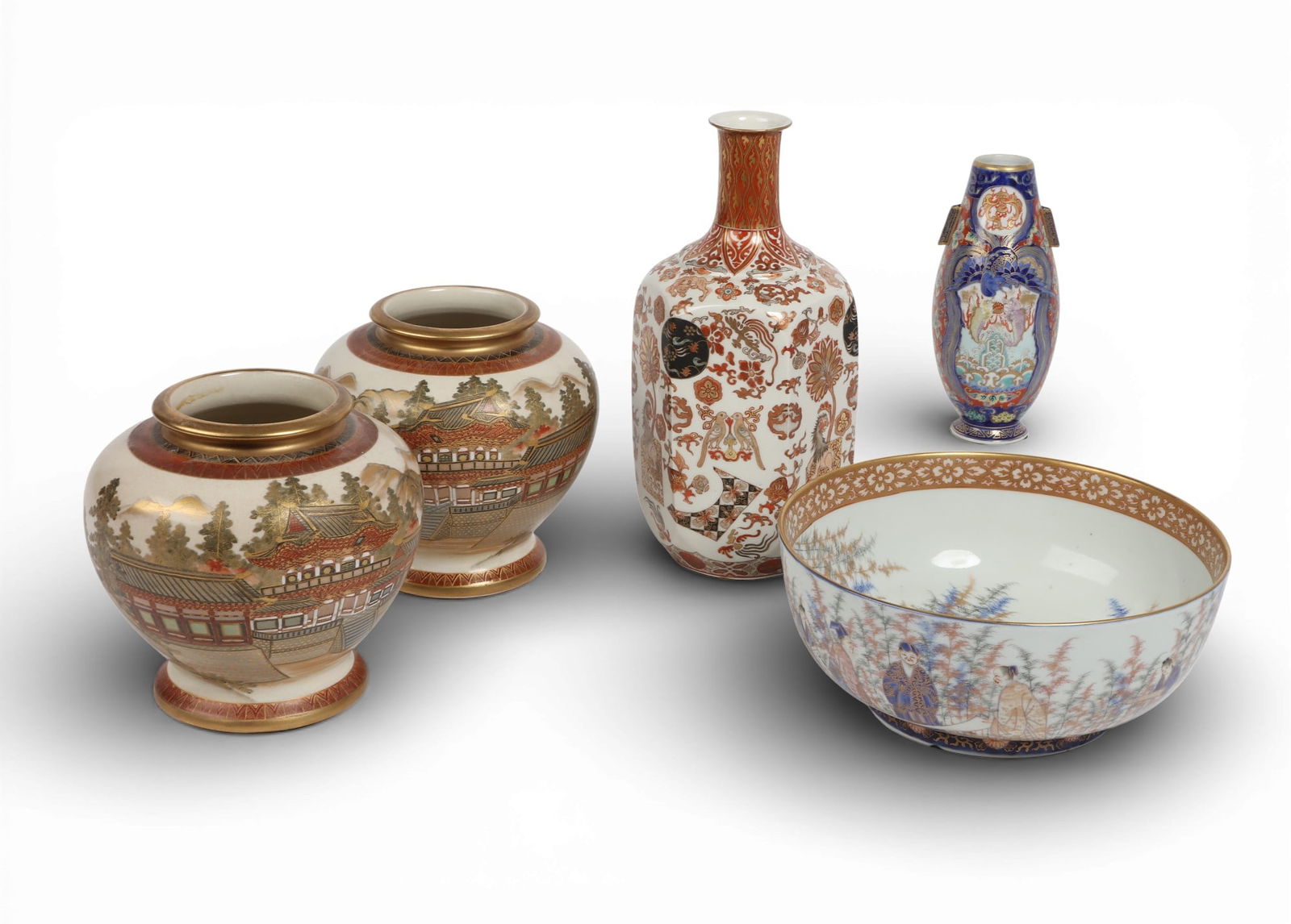 Five Japanese ceramic table articles (1 of 9)