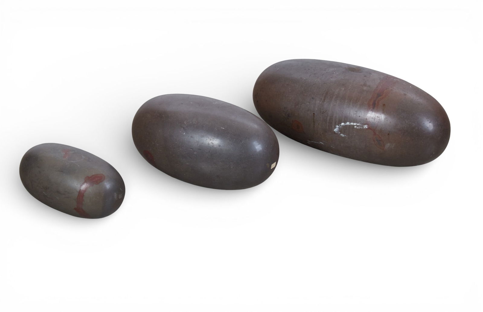 A group three Indian Lingam stones (1 of 5)