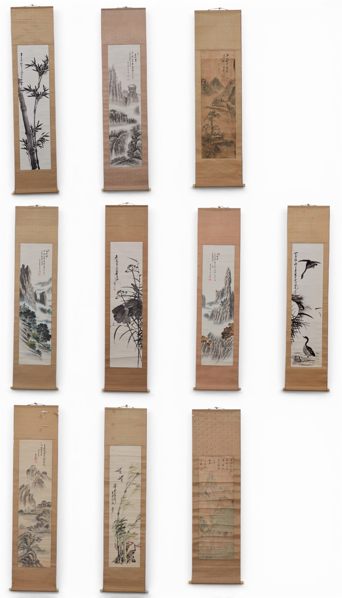A group of Korean scrolls (1 of 20)