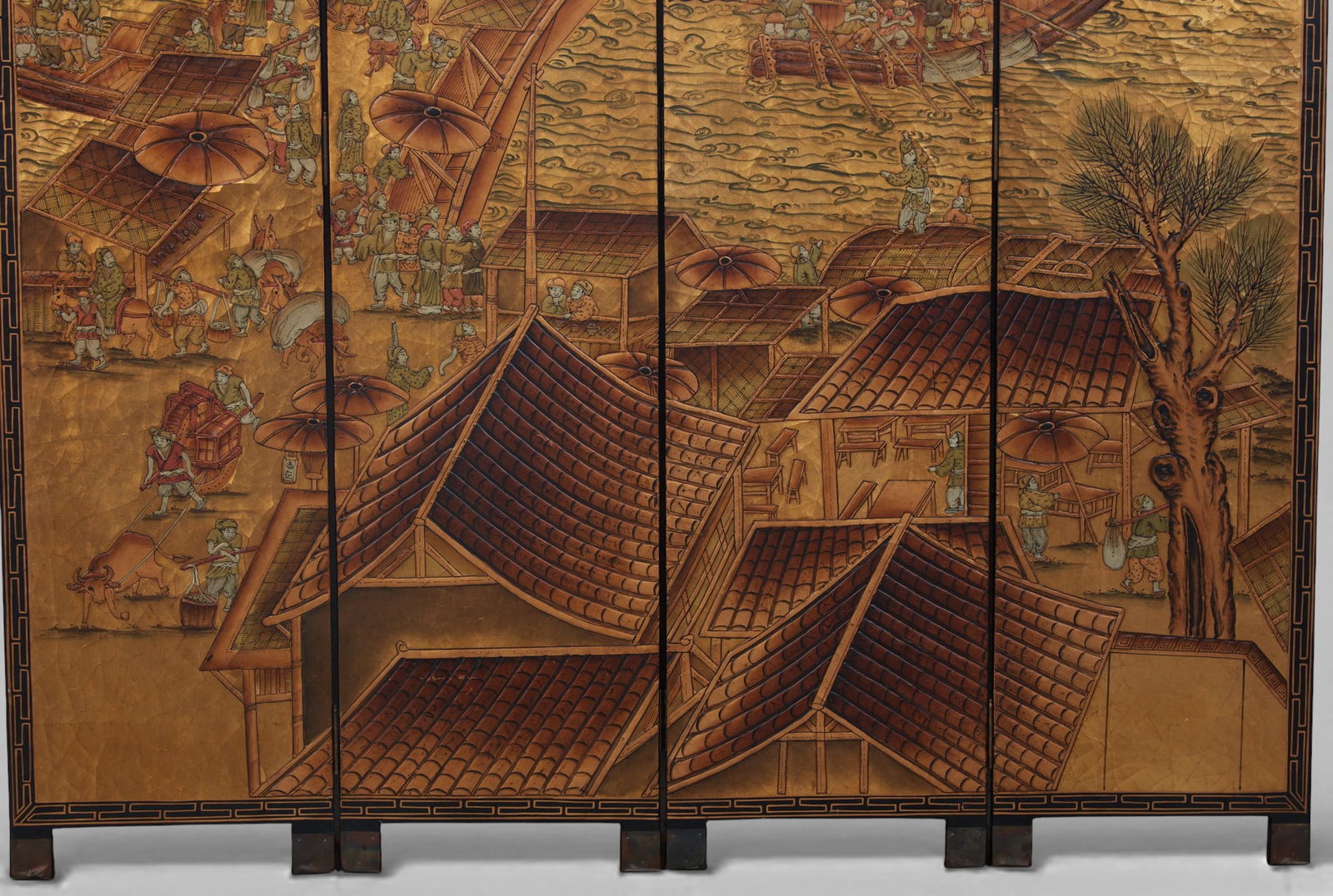 An eight panel screen - 5