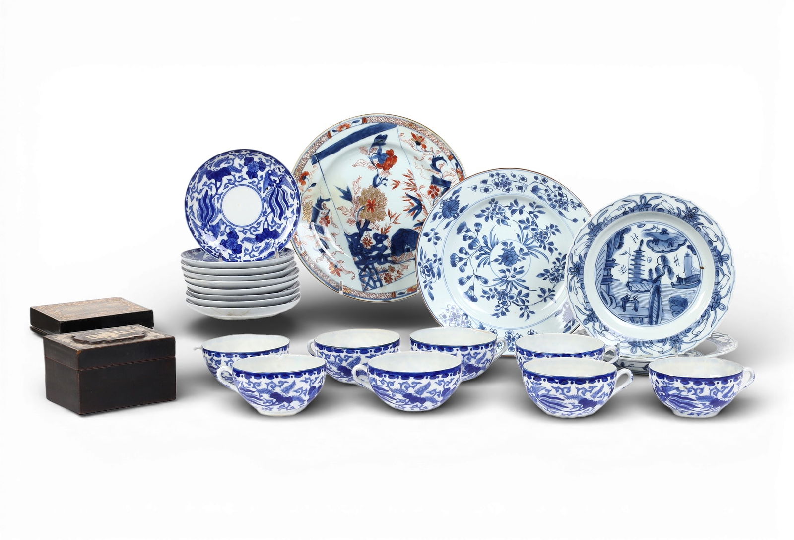 A group of Asian table decorations (1 of 7)