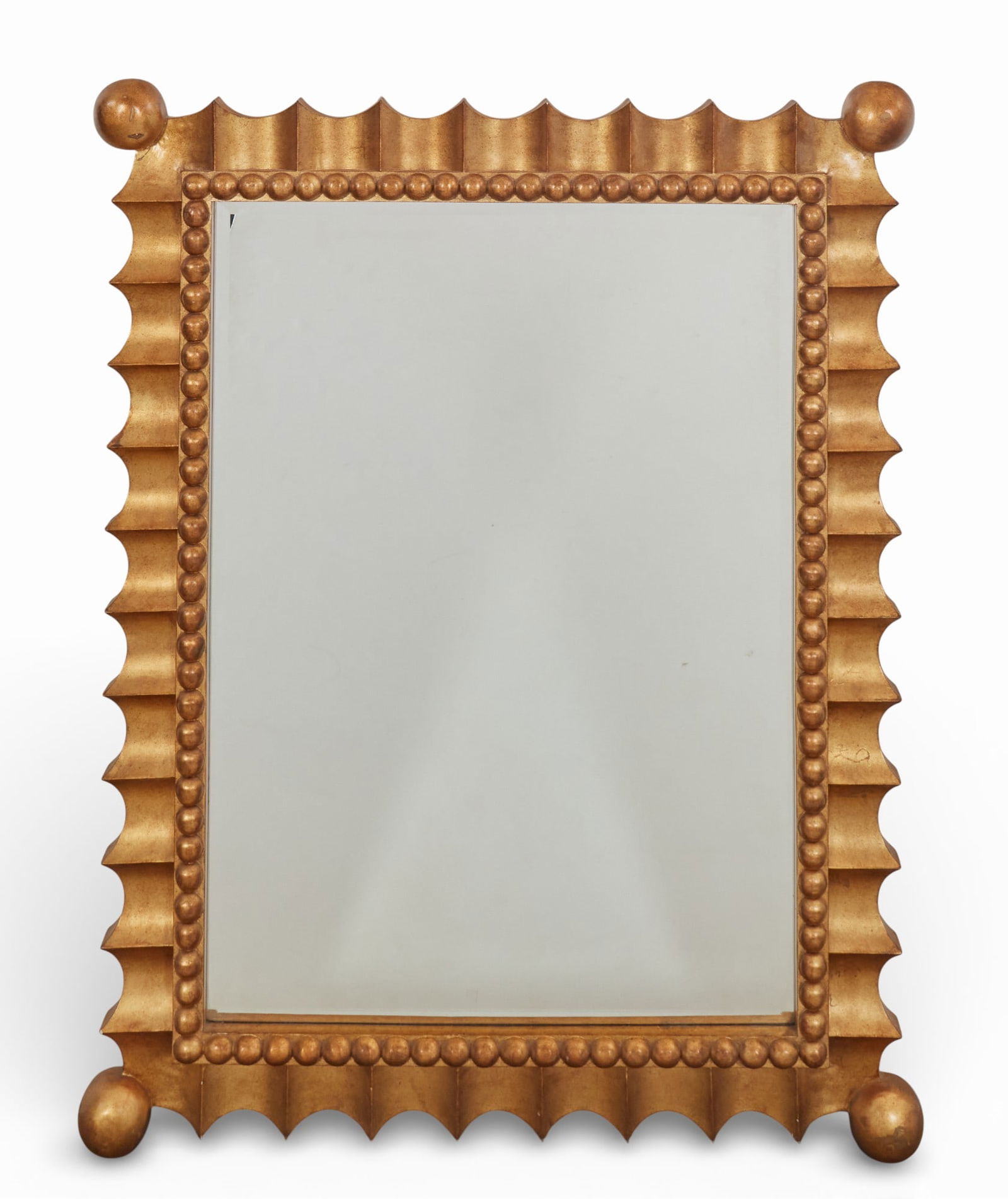 A contemporary wall mirror (1 of 4)