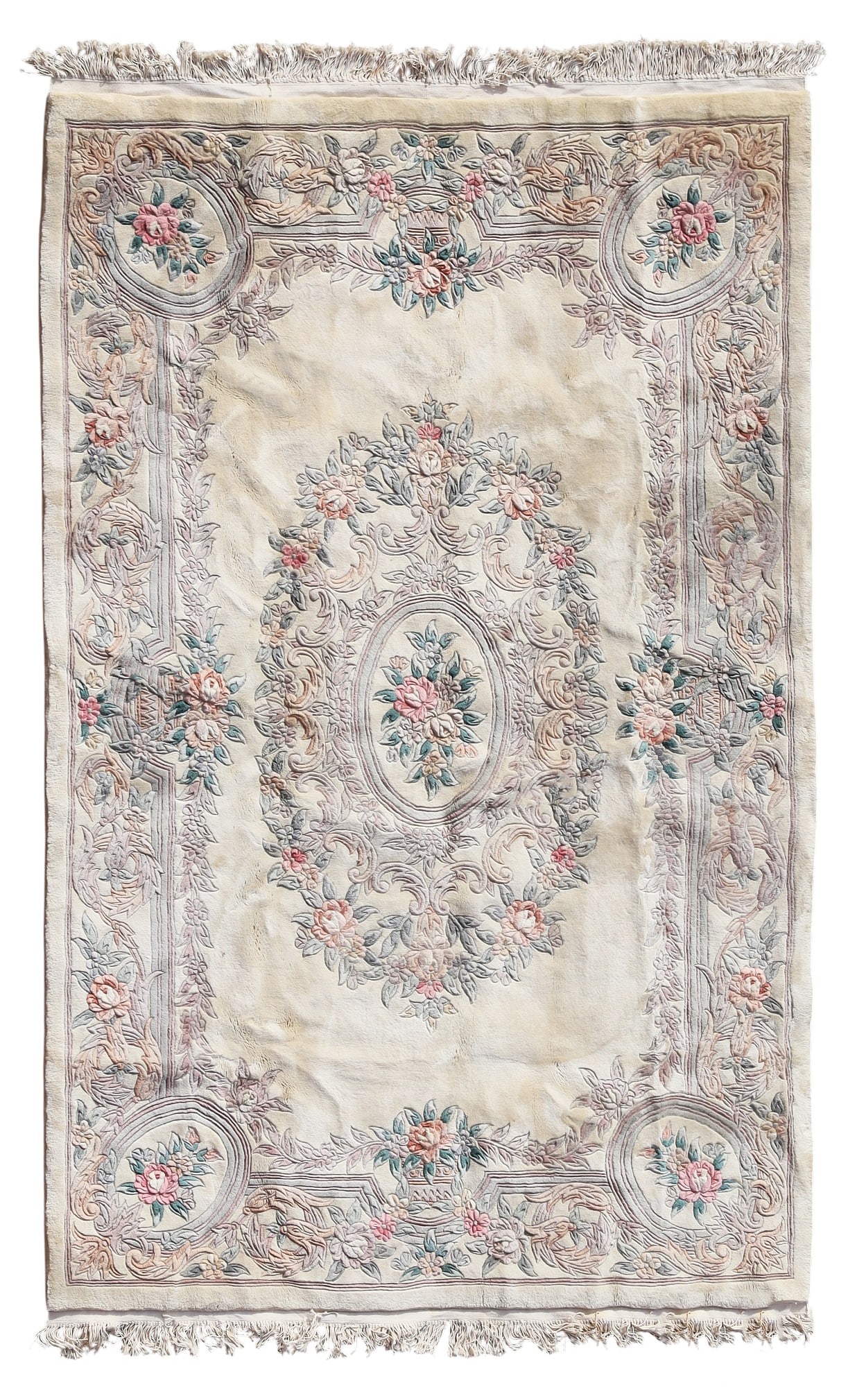 A Chinese floral area rug (1 of 3)