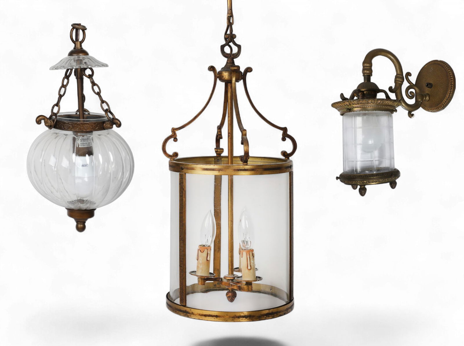 A group of three light fixtures (1 of 5)
