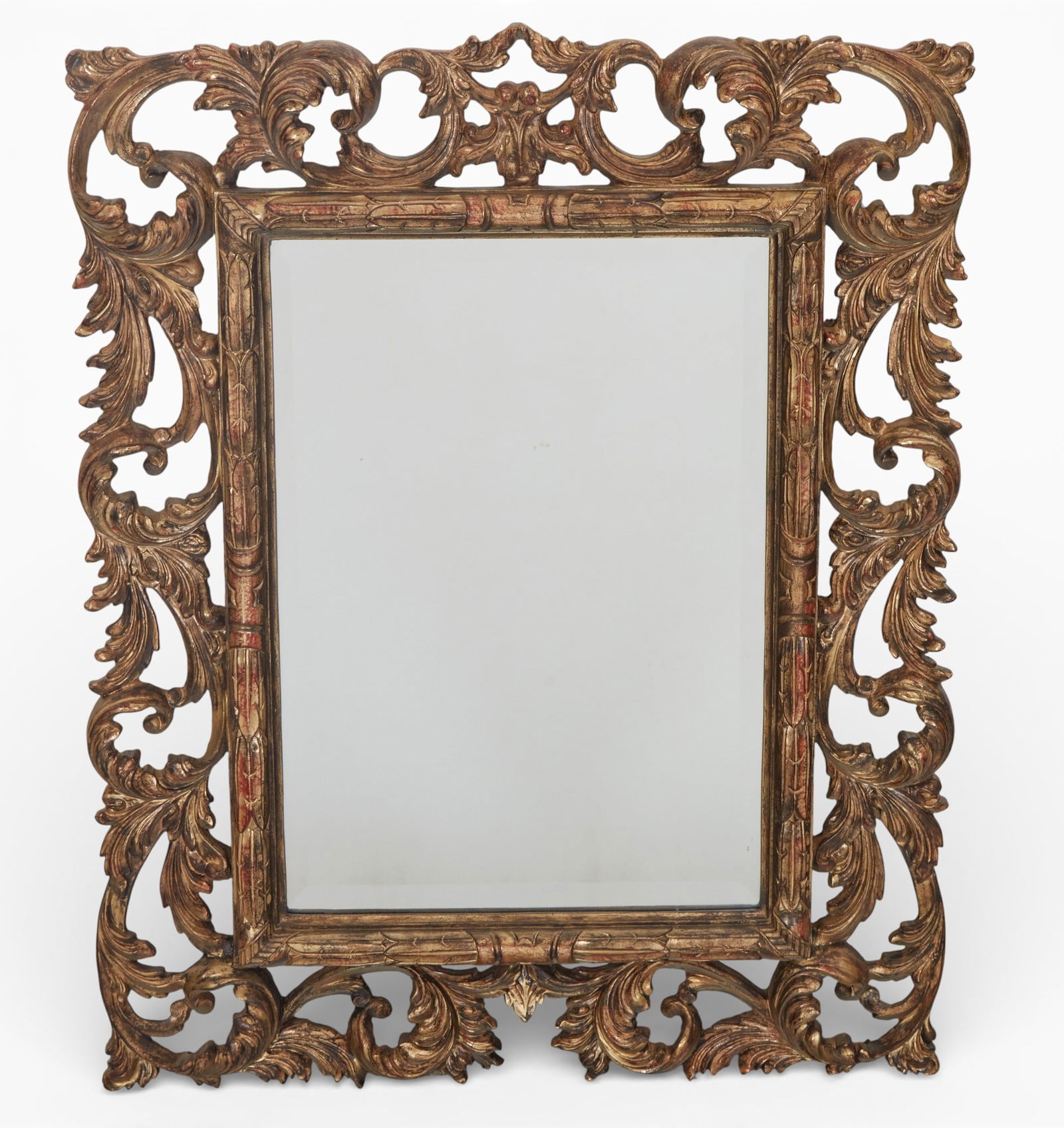 A barouque carved mirror (1 of 5)