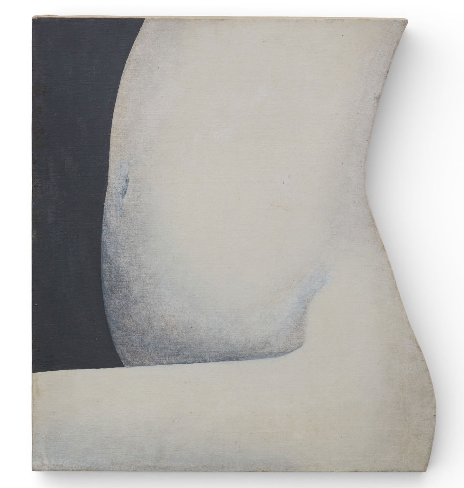 A painting of a pregnant woman: A painting of a pregnant woman 25 x 19 in. (63.5 x 48.3 cm.)