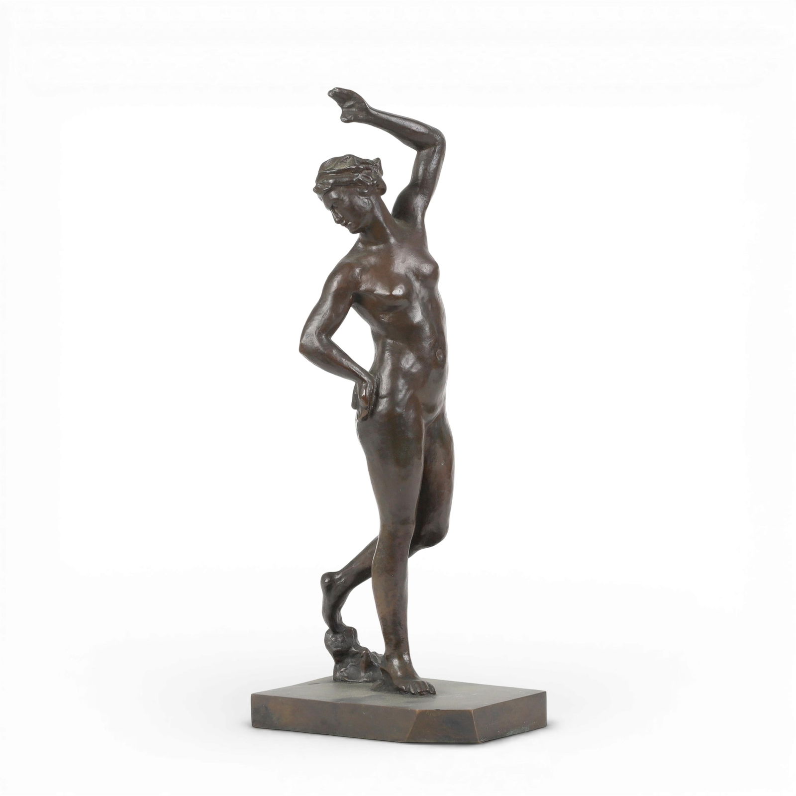 A bronze sculpture of a nude woman (1 of 5)