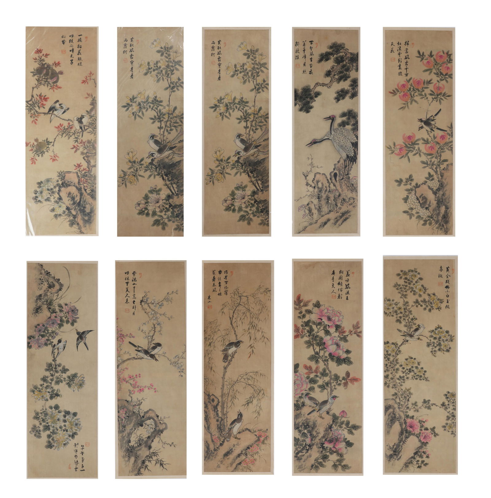 A group of Korean scrolls (1 of 14)
