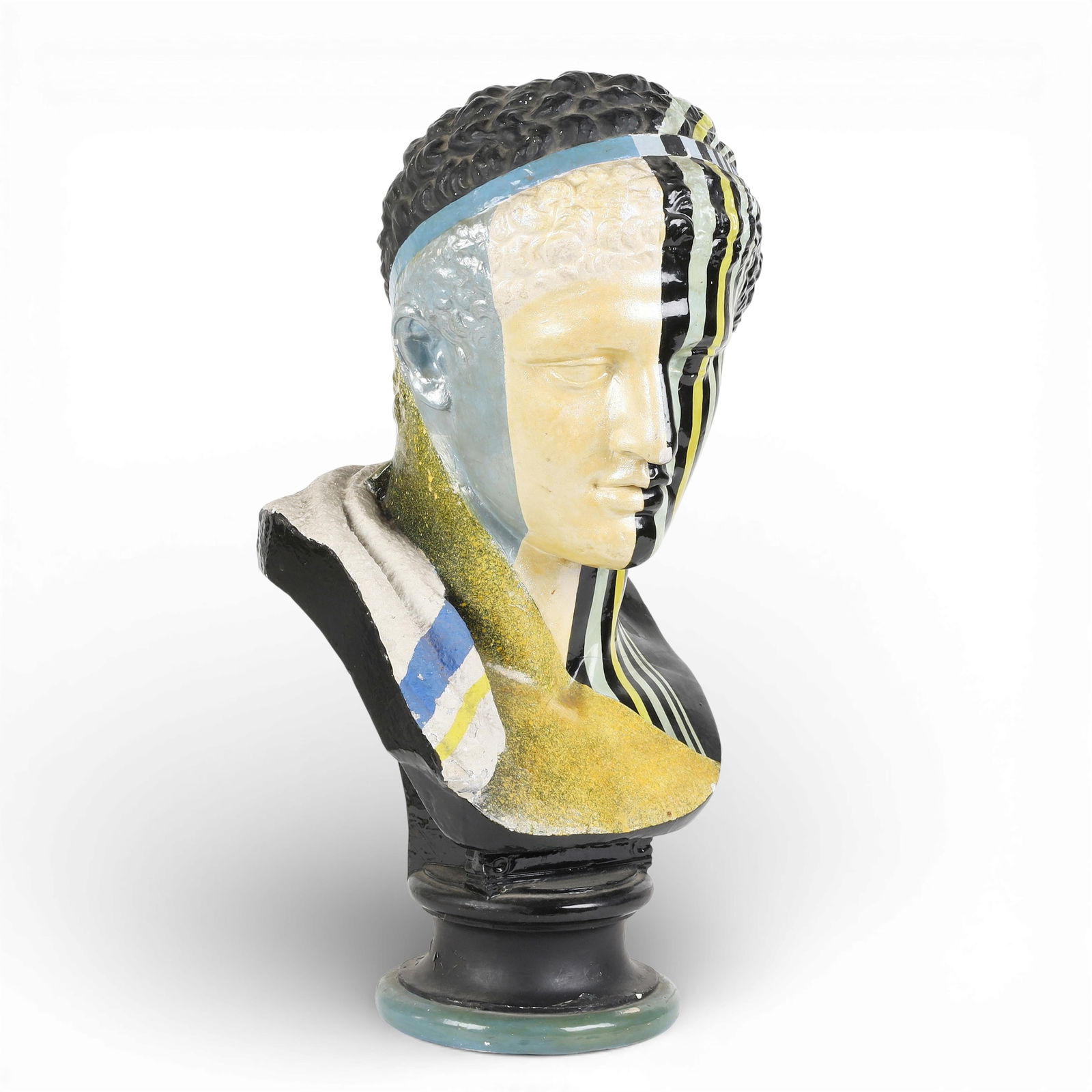 A painted bust (1 of 6)