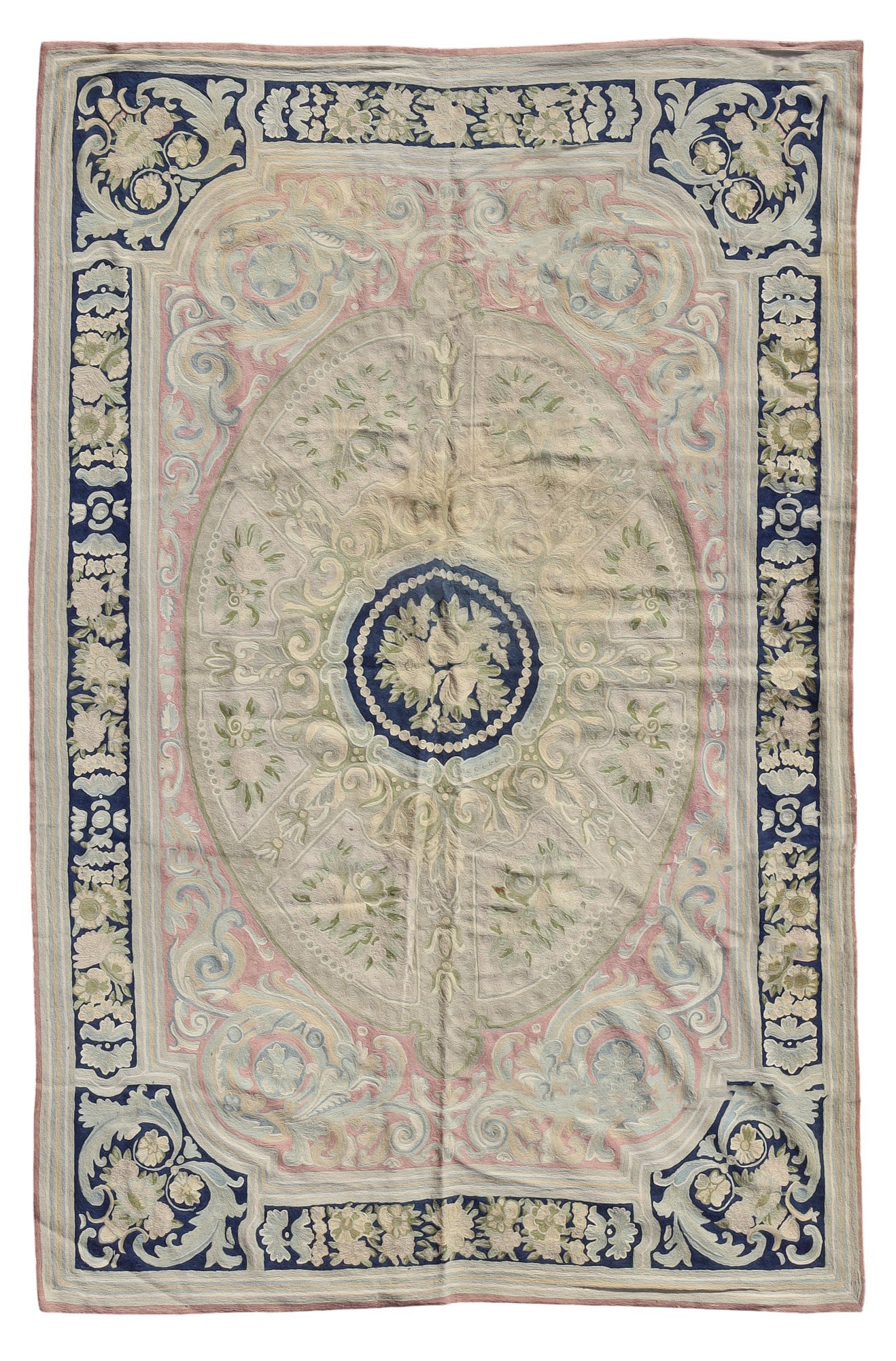 An aubusson style area rug (1 of 3)