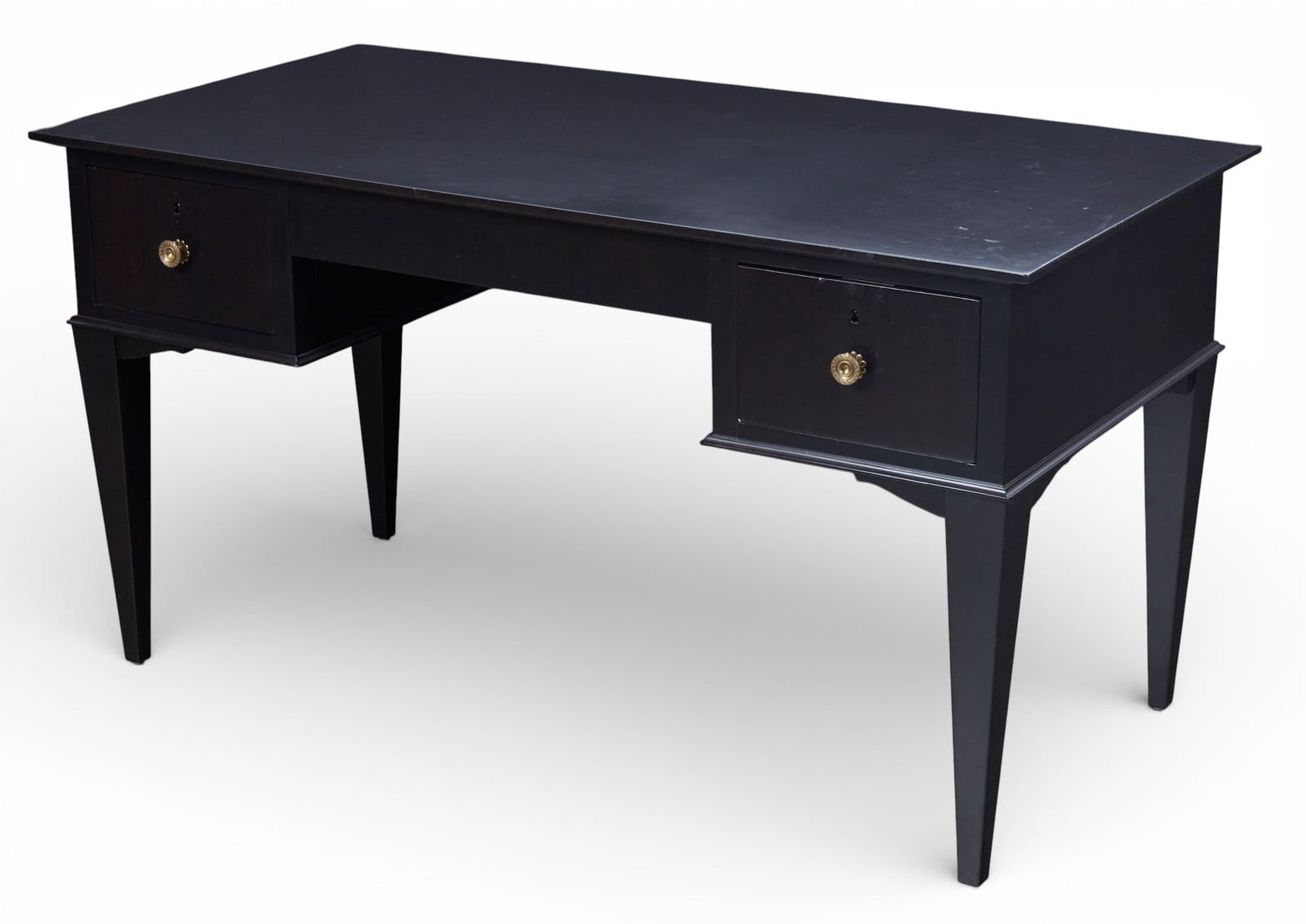 An ebonized directoire style desk (1 of 7)