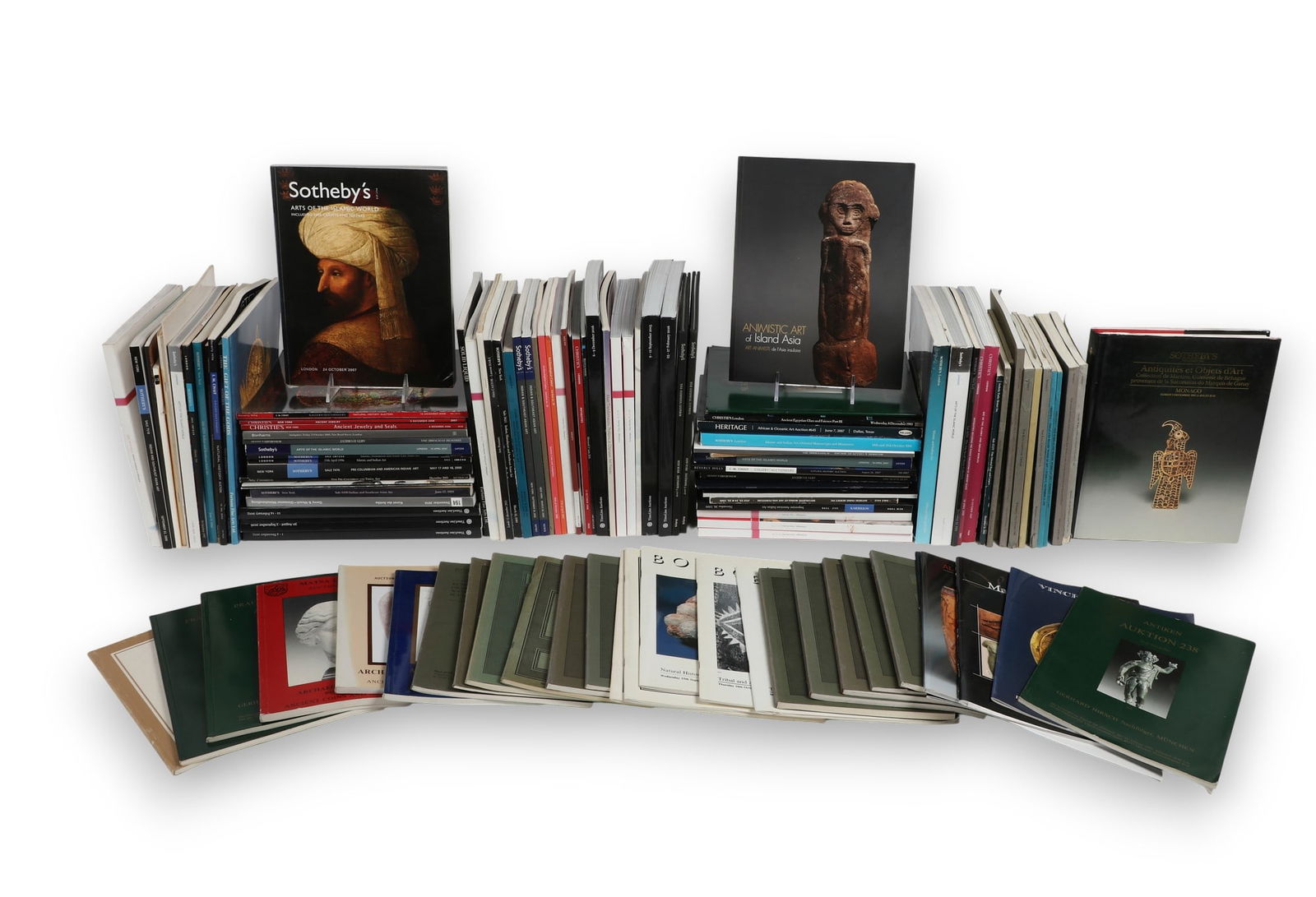 A large collection of auction catalogues pertaining to antiquities (approx.120) (1 of 6)