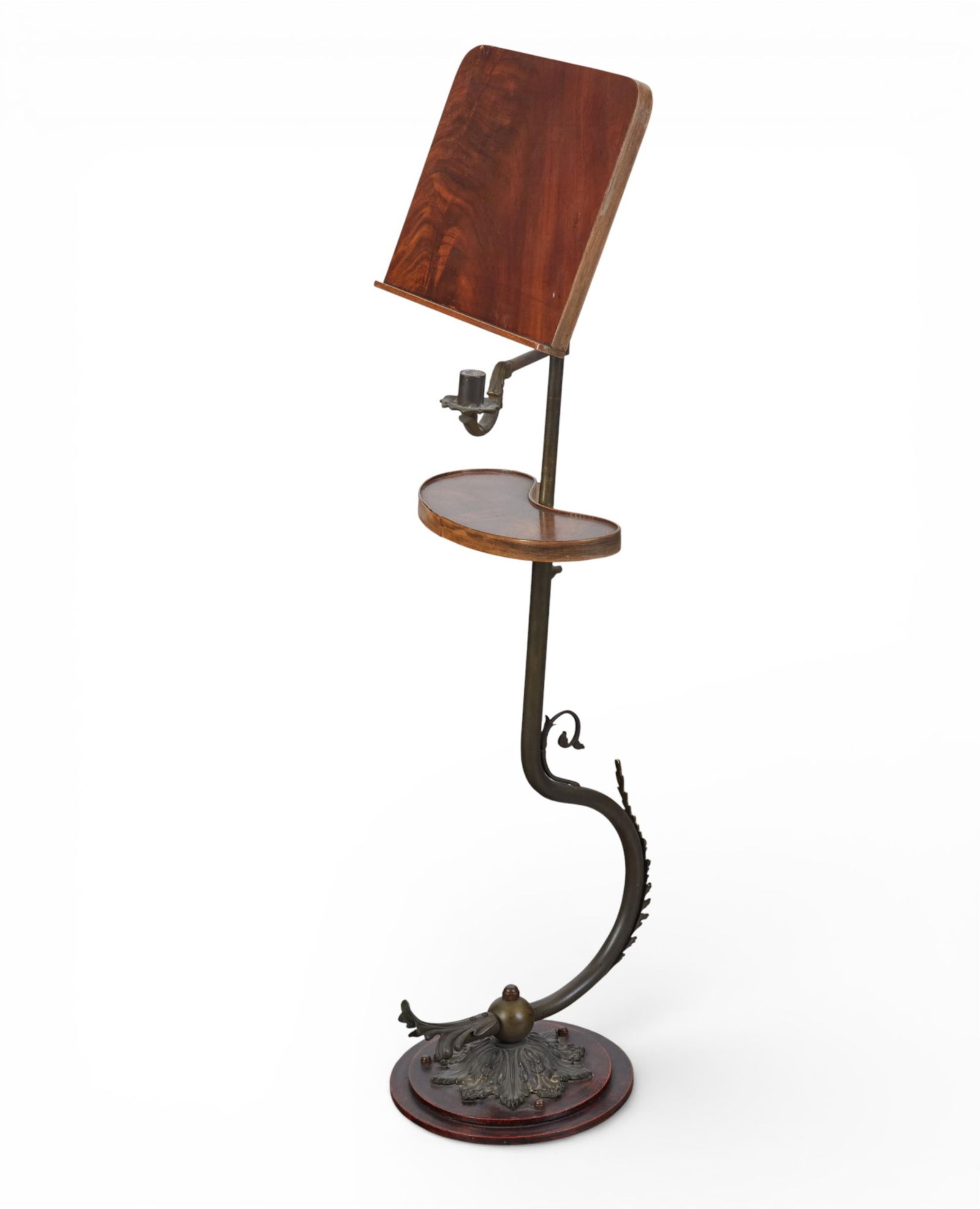 A Victorian adjustable music stand (1 of 4)