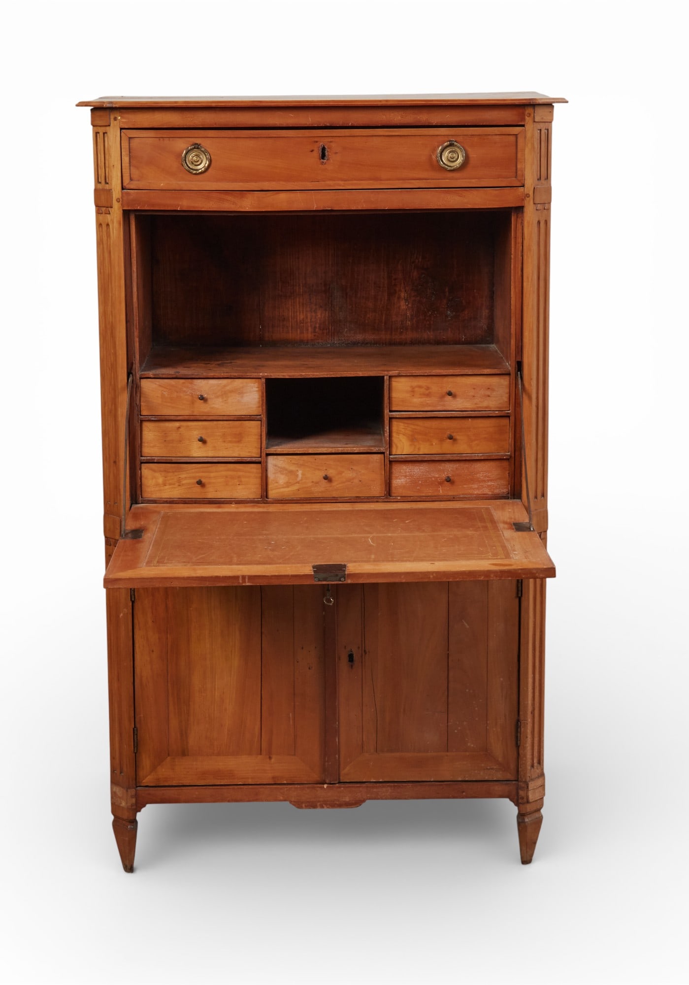 A 19th century drop leaf secretary (1 of 9)