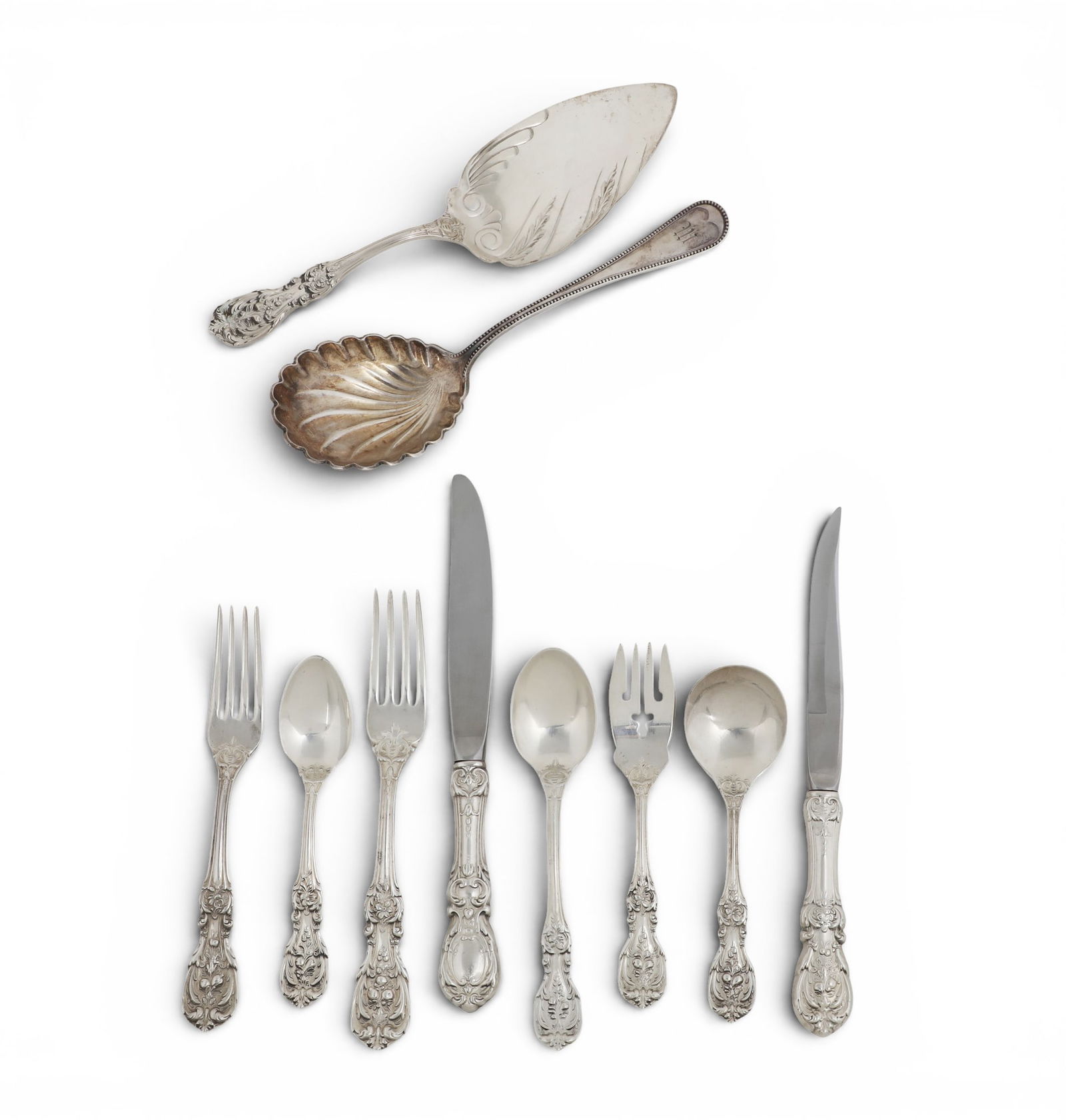 A Reed & Barton sterling silver Francis I flatware service, late 20th century (1 of 3)