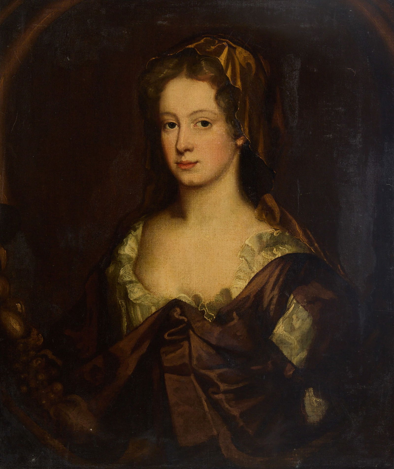 Continental School (18th century), Portrait of a lady, oil on canvas, 30 x 25 in (76 x 63 1/2 cm) (1 of 4)