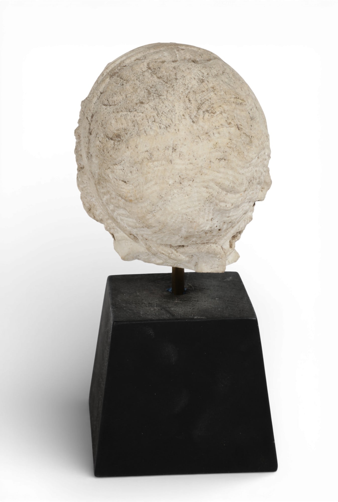 A Continental marble head - 8
