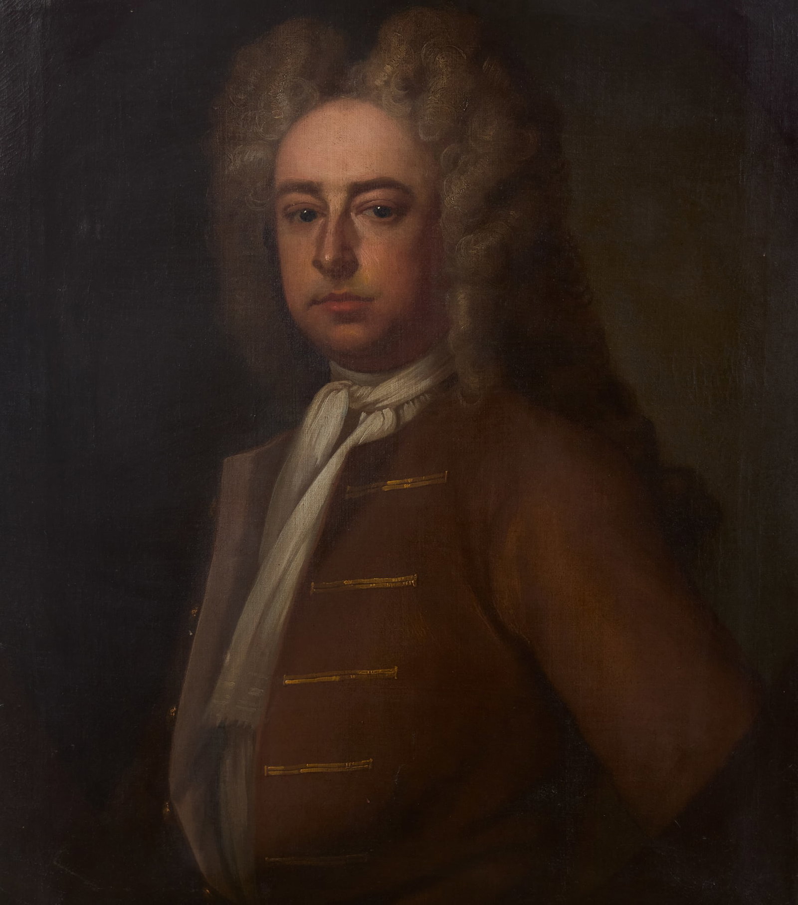 British School (18th century), Portrait of a gentleman, oil on canvas, 30 x 25 in (76 x 64 cm) (1 of 8)