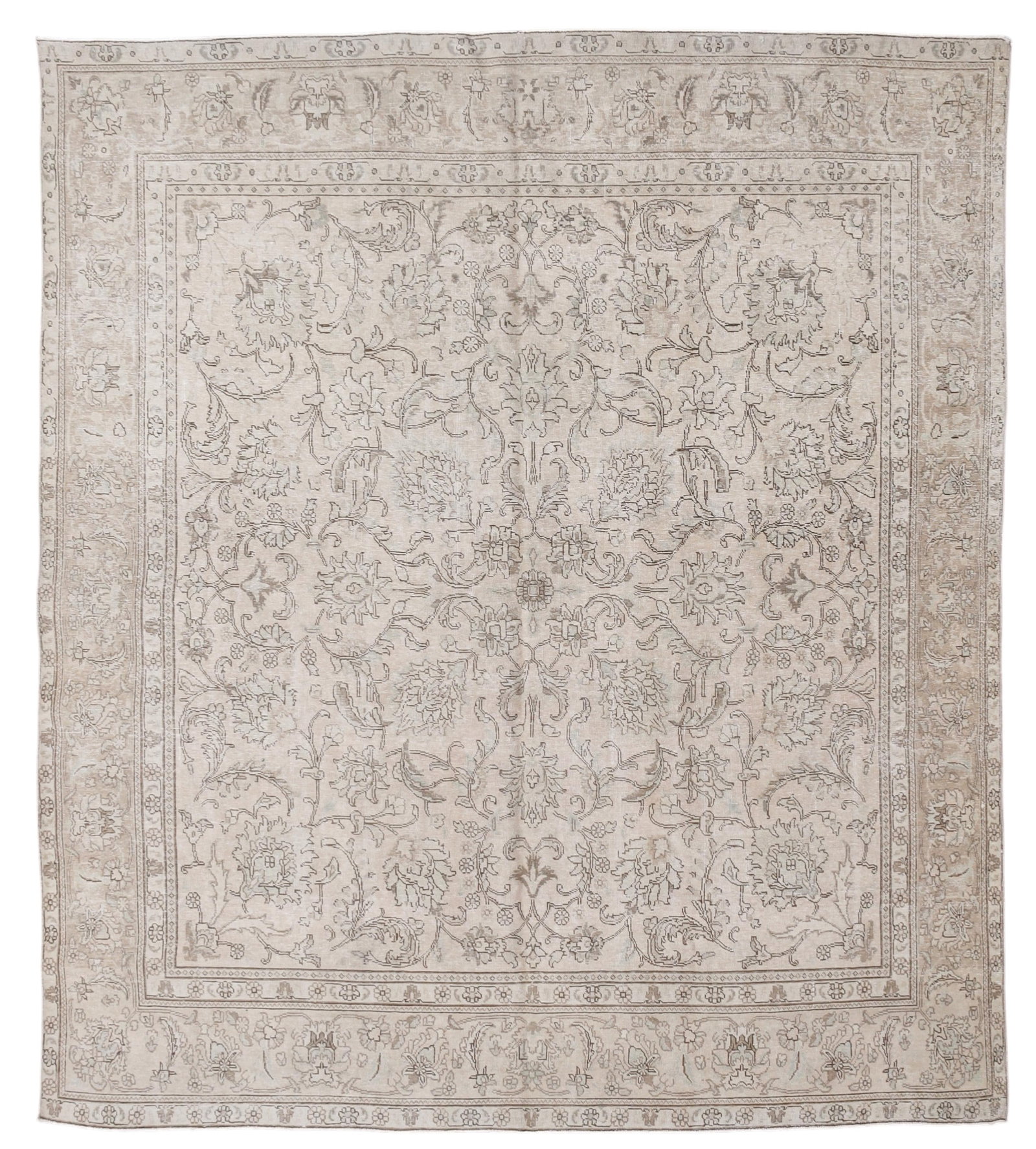 A Tabriz rug, North West Persia, mid 20th century (1 of 3)