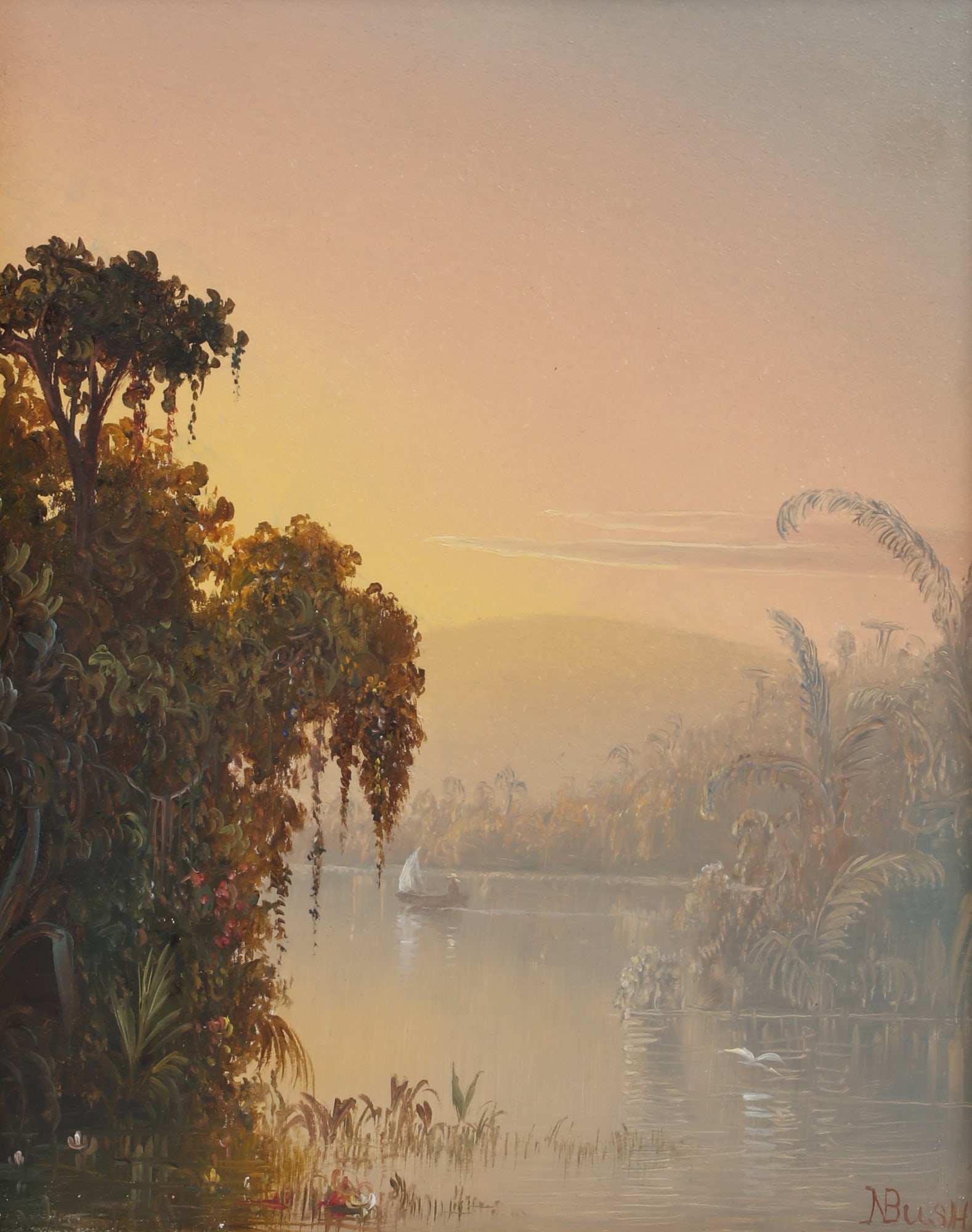 Norton Bush (American, 1834-1894), Rio Buenaventura, South America, 1879, gouache on paper, 10 x 8in (1 of 11)