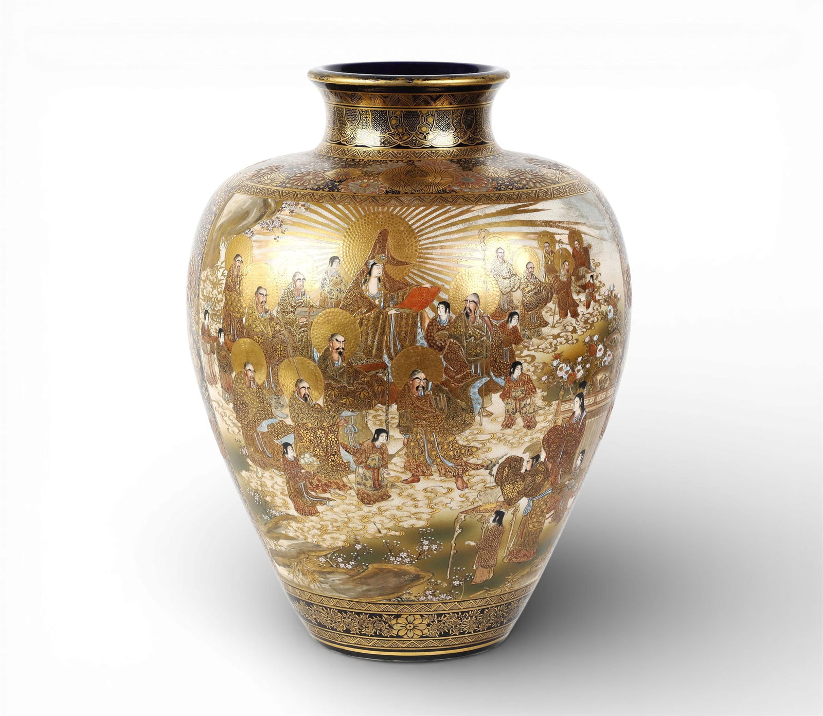 A Japanese Satsuma vase (1 of 9)