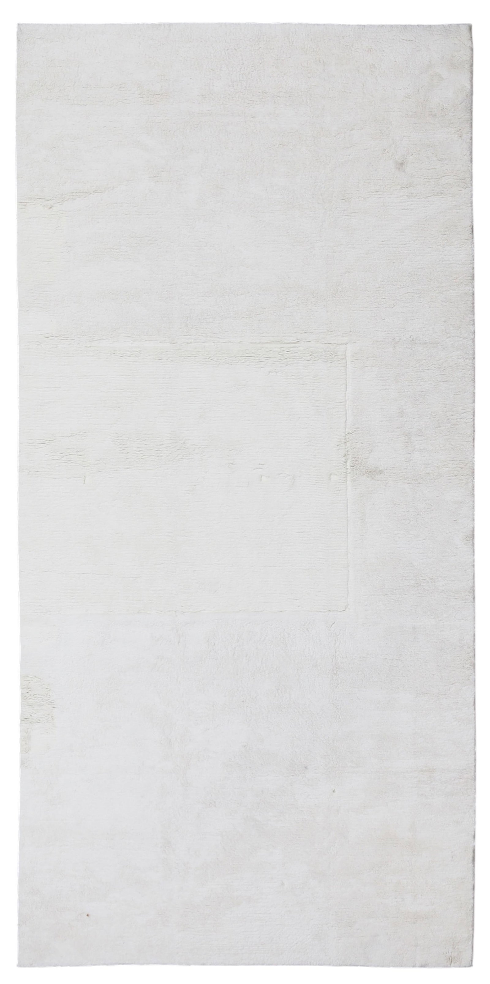 The Rug Company ivory wool shag rug, modern (1 of 3)