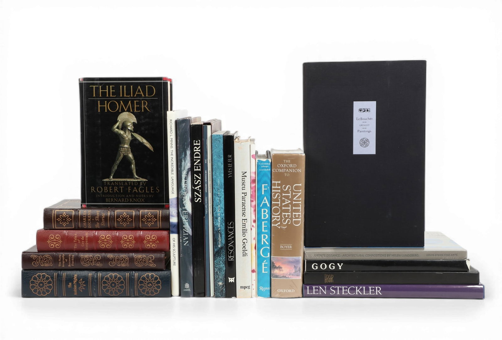 A group of twenty books pertaining to art, history, and literature. (1 of 3)