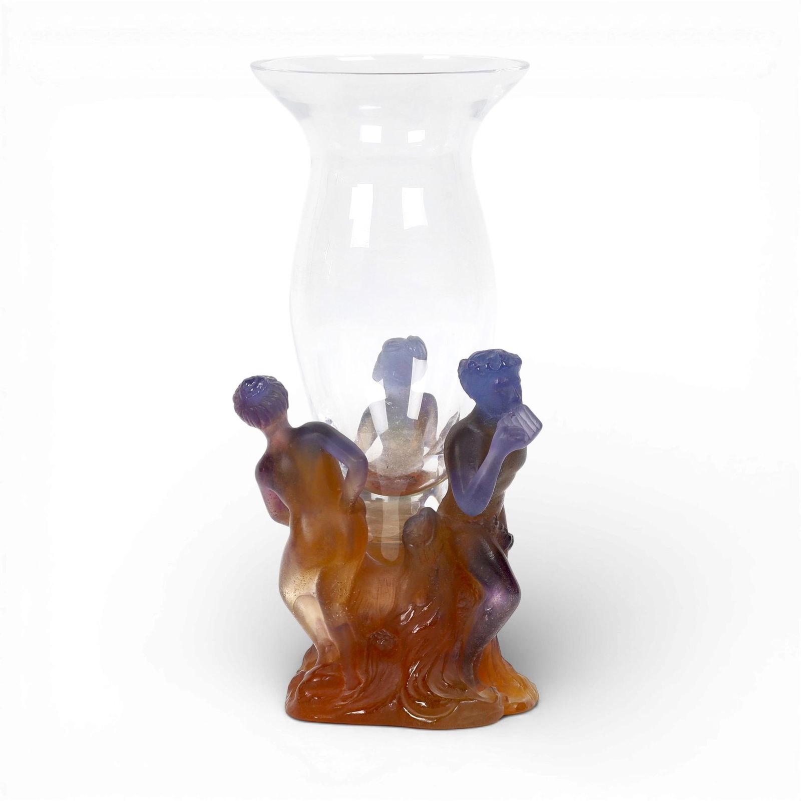 A Daum crystal vase - 2