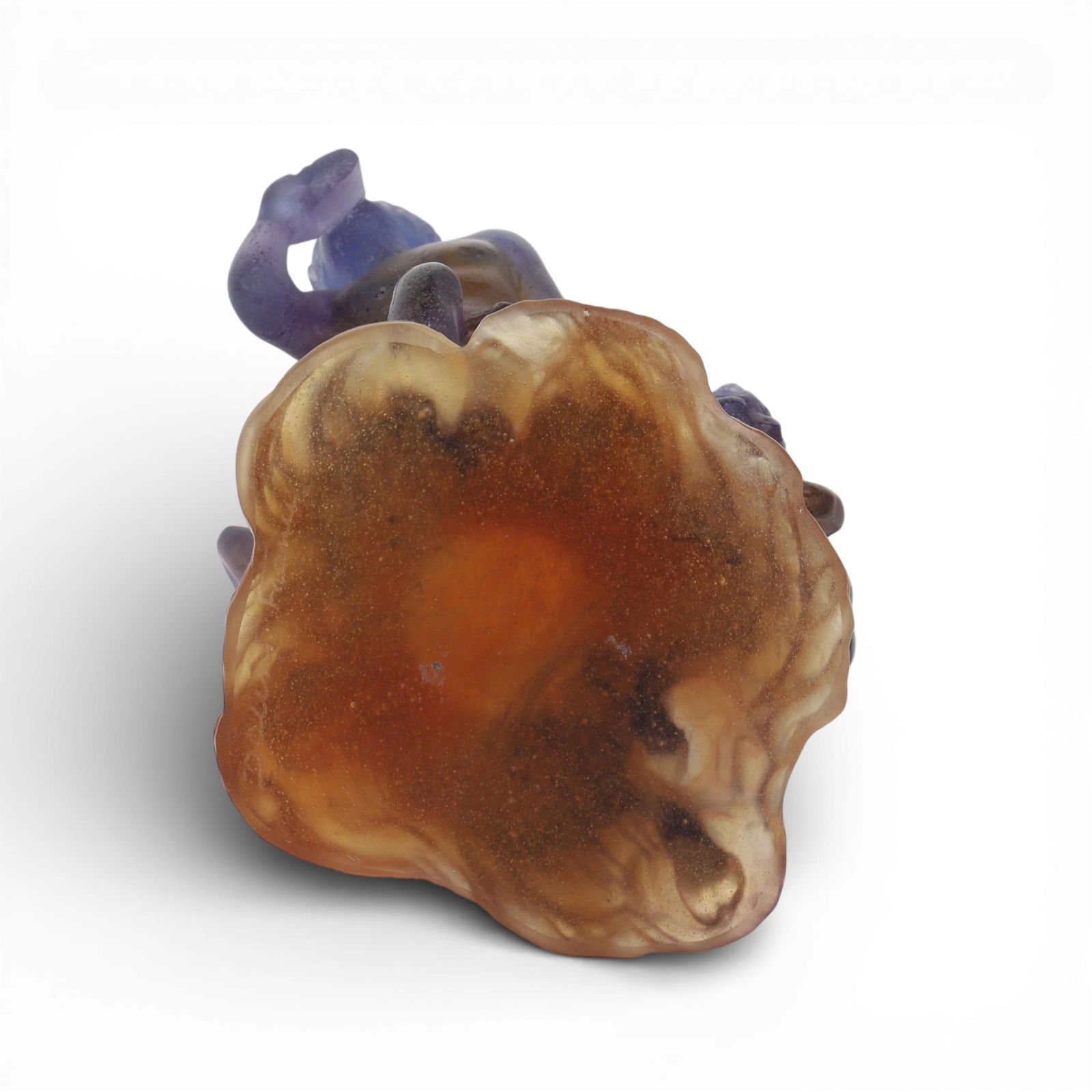 A Daum crystal vase - 5