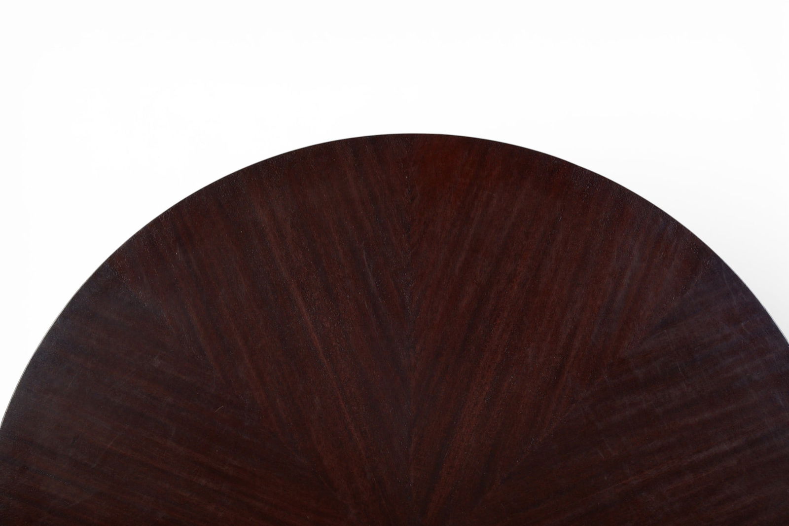 A circular mahogany table top, 20th century - 2