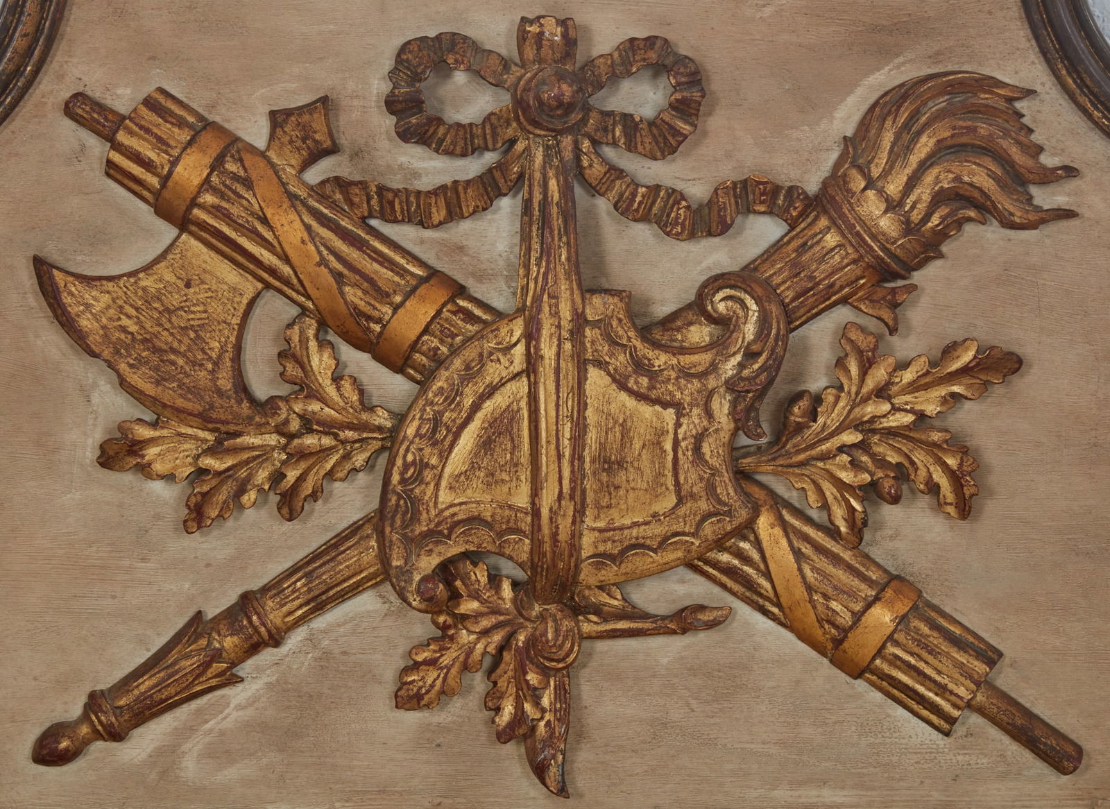 A trumeau mirror - 3