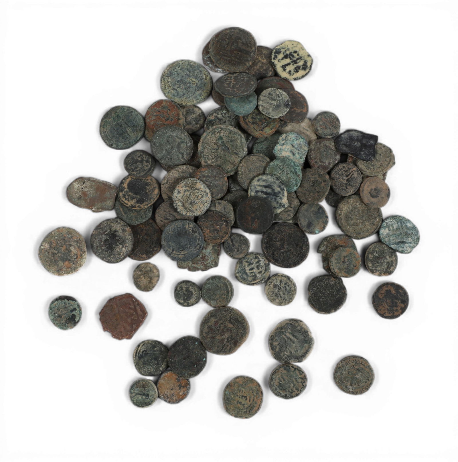 Approximately 140 coins: Approximately 140 coins