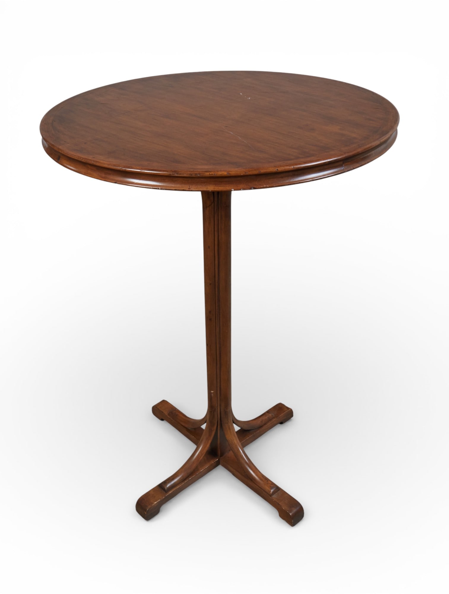 A circular high occasional table, modern - 4