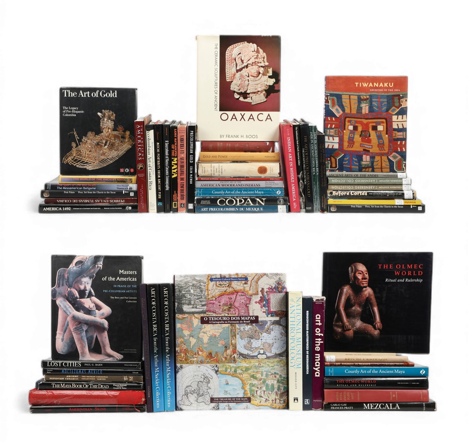 A large group of reference works on Ancient Latin American Art (57) (1 of 4)