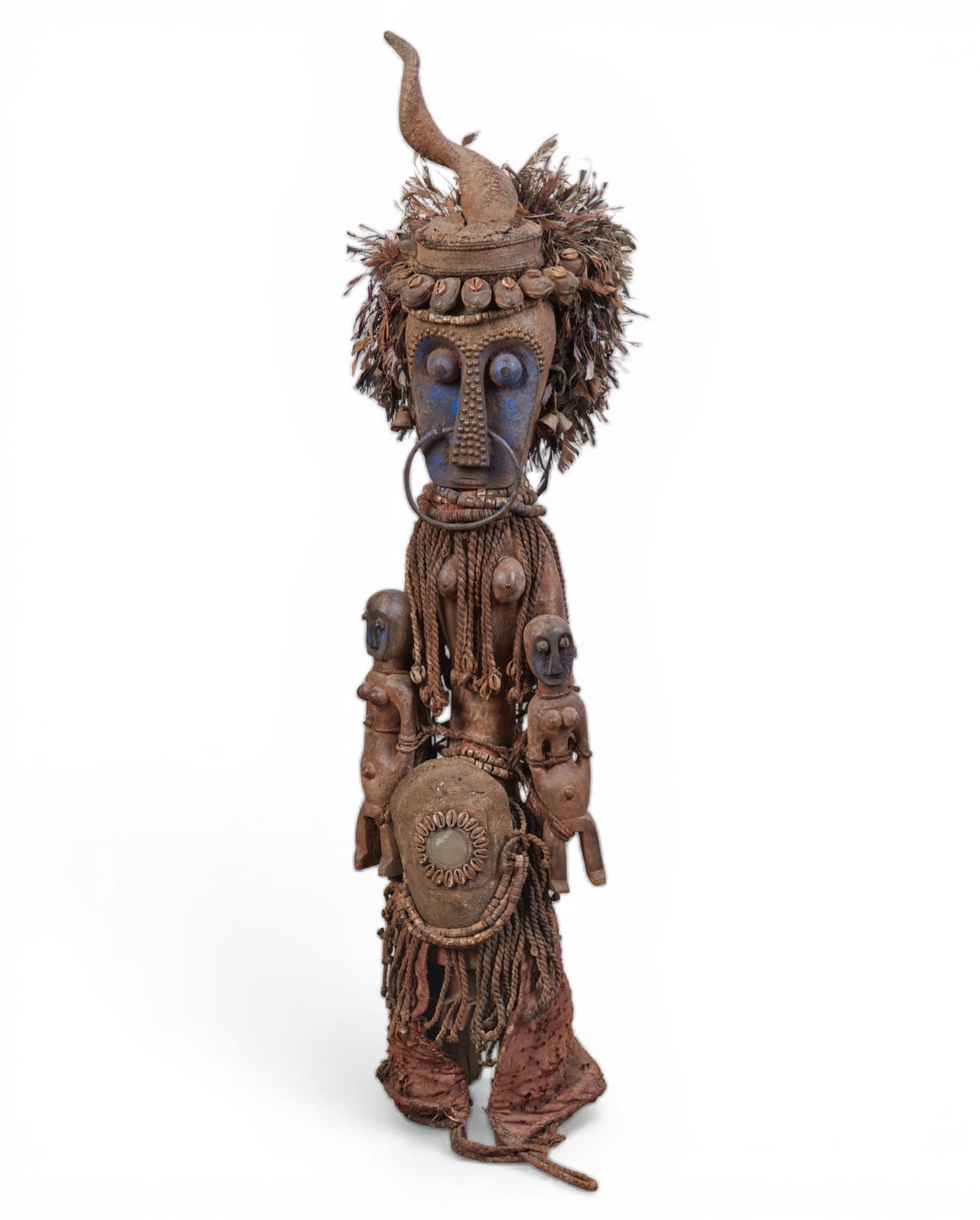 A traditional African ritual sculpture (1 of 7)