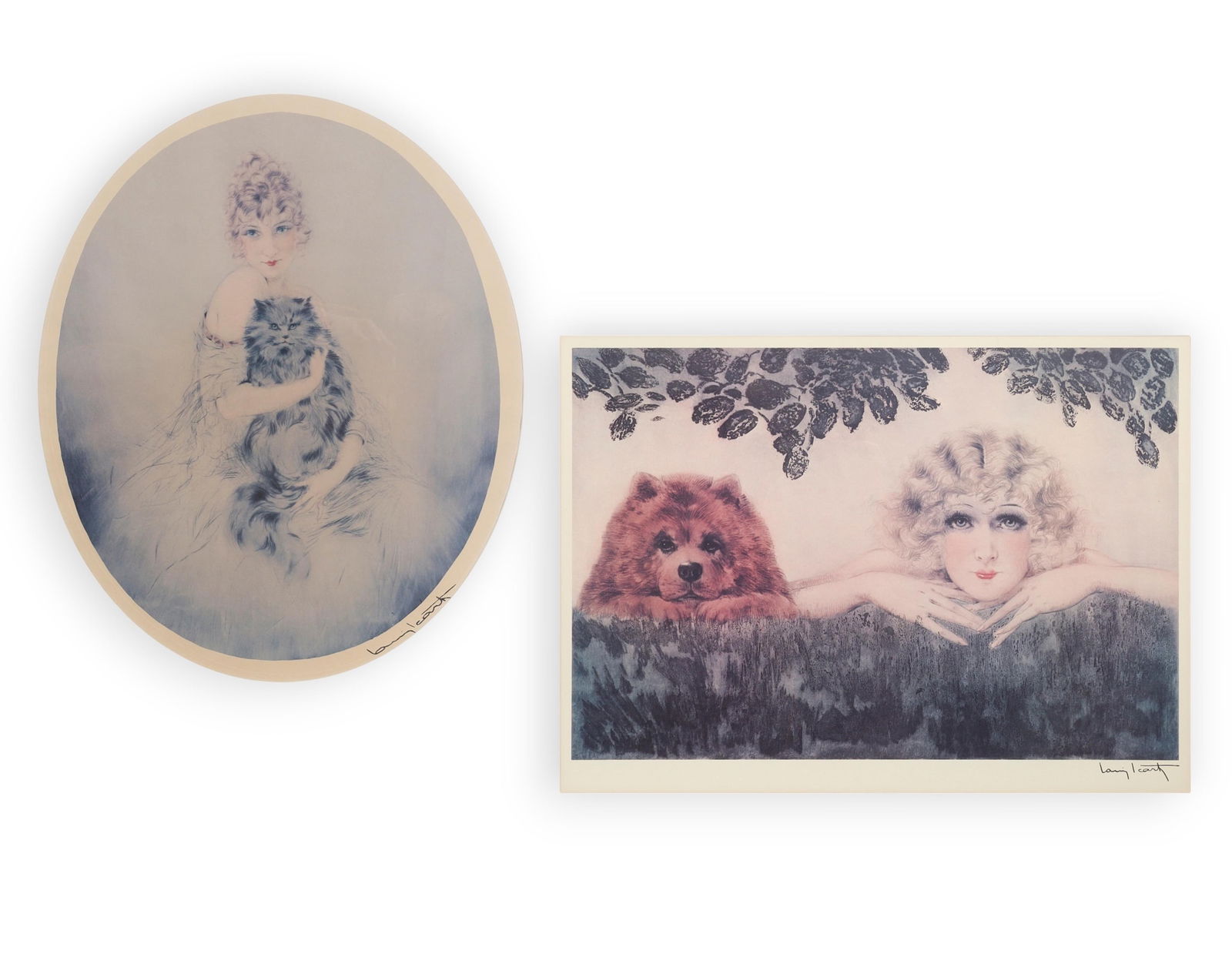 Two Louis Icart print reproductions (1 of 7)