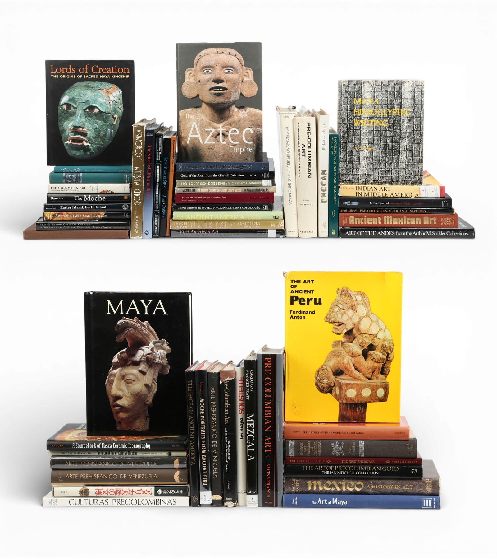 A large group of reference works on Ancient Latin American Art (55) (1 of 5)