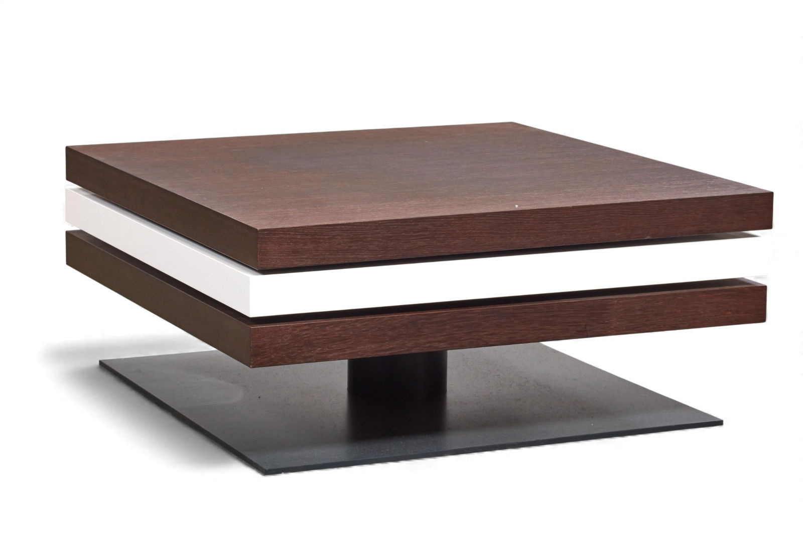A Modernist adjustable wood and laminate veneered low table, modern (1 of 9)