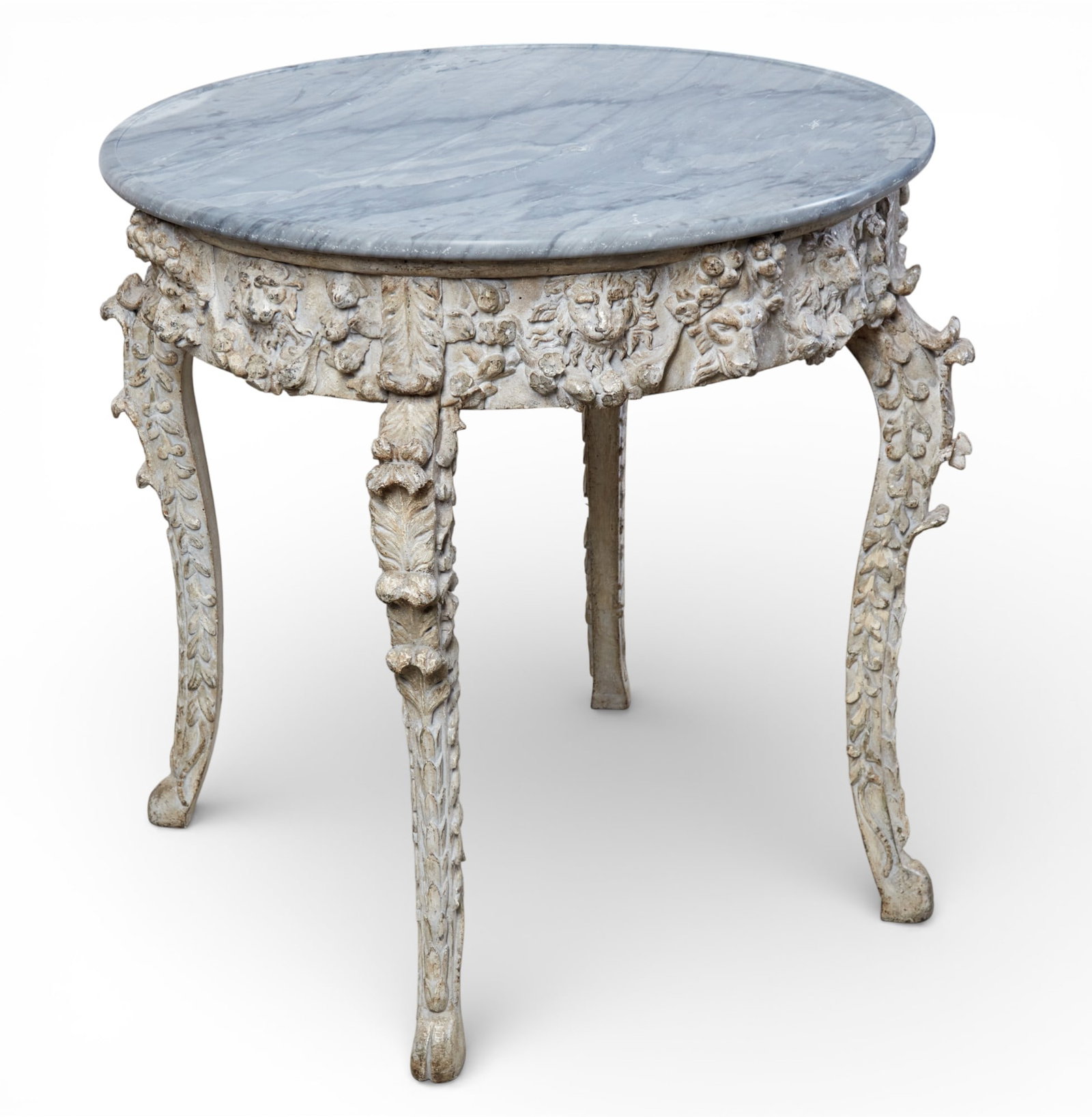 An Italian Baroque style paint decorated center table, modern (1 of 7)