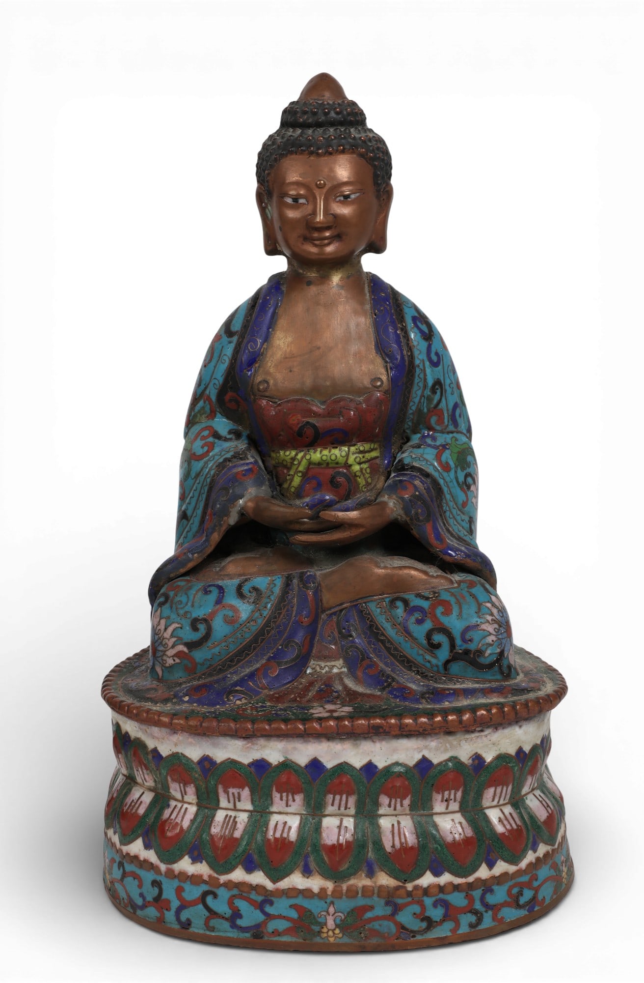 Four Asian mixed media objects - 2