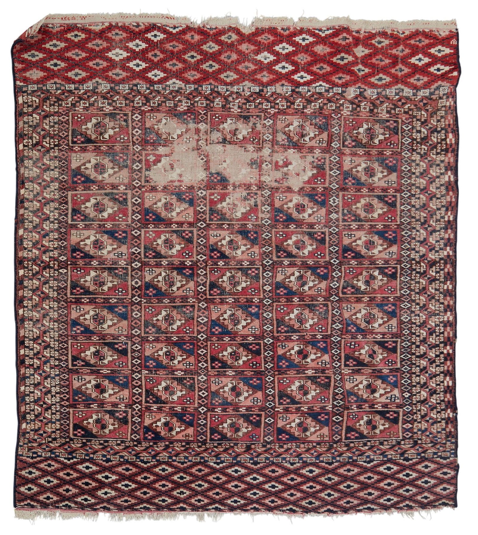 A Tekke Turkoman rug, first half 20th century (1 of 3)