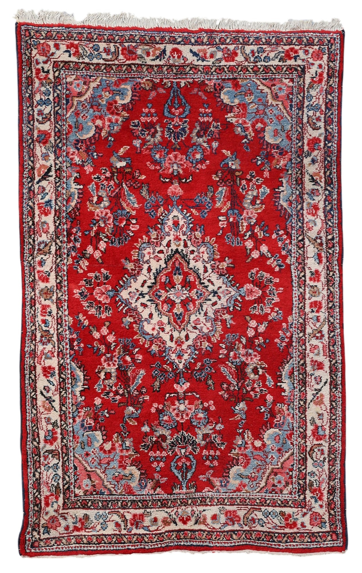A Hamadan rug, 20th century (1 of 3)