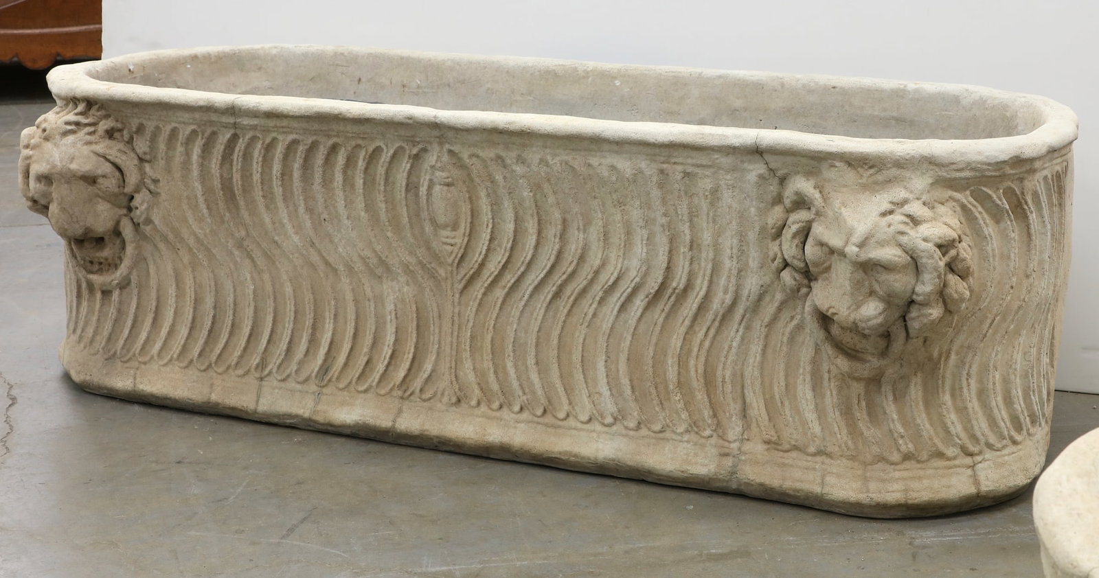 Two Roman style labrum form jardinieres, post 1950 - 3