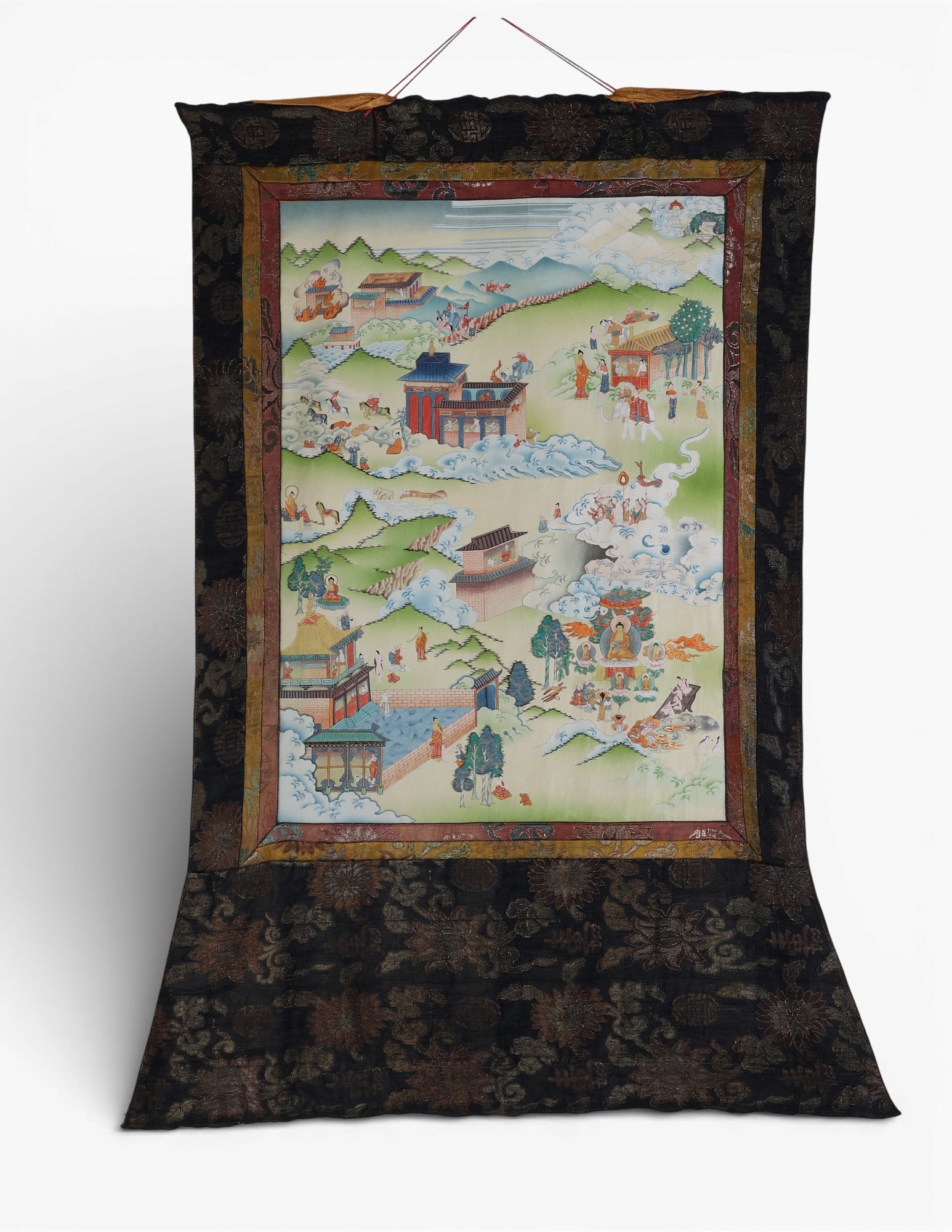 A Tibetan thangka (1 of 4)