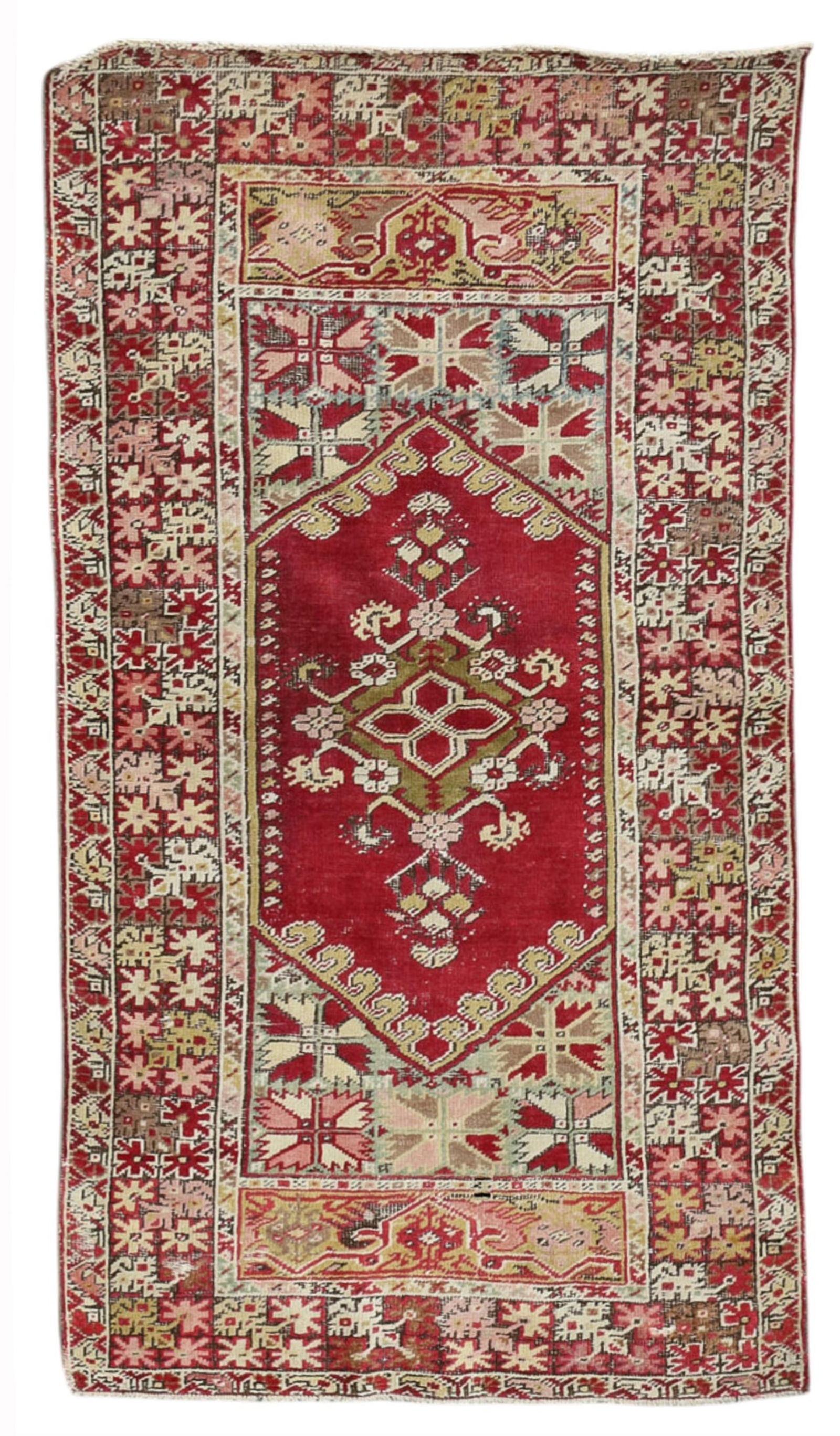A Ghiordes rug, Anatolia, late 19th/early 20th century (1 of 3)