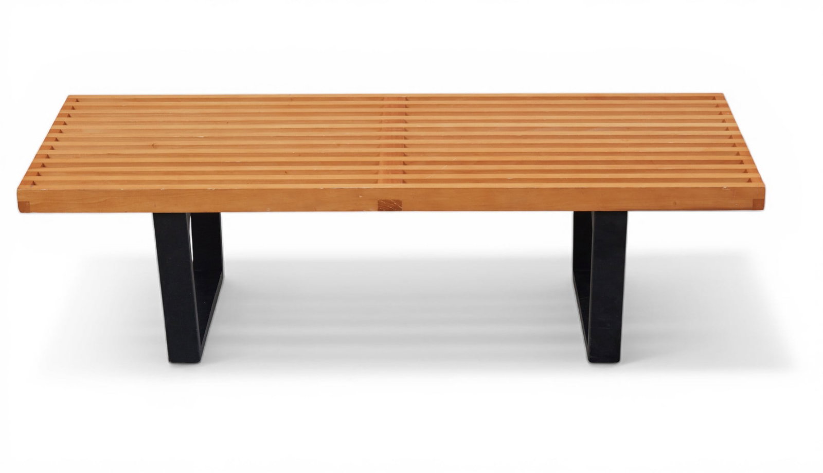 A slat bench - 2