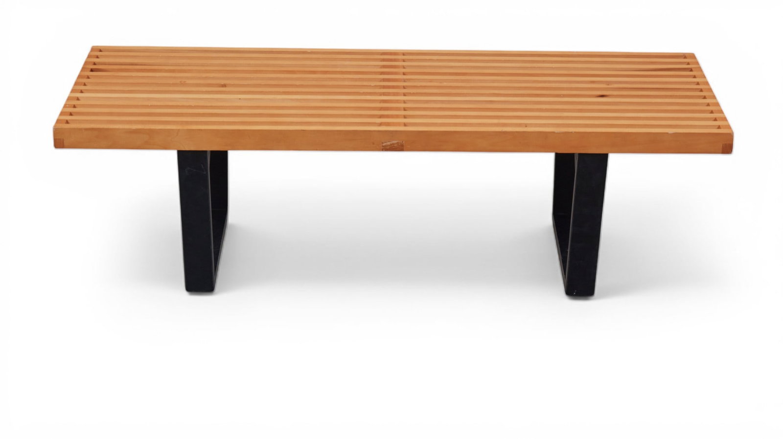 A slat bench - 5