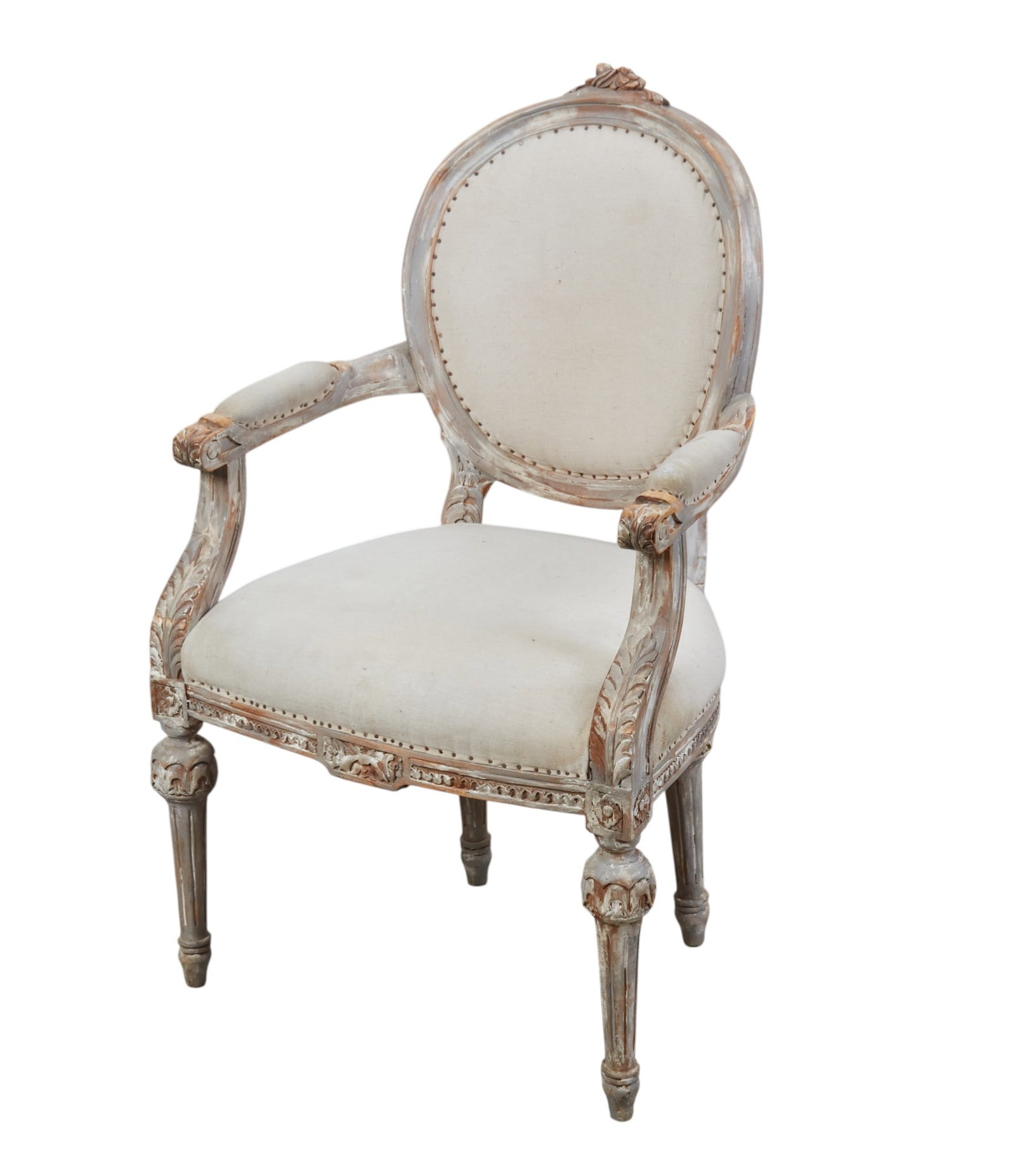 An Italian Neoclssical style paint decorated armchair, modern (1 of 6)